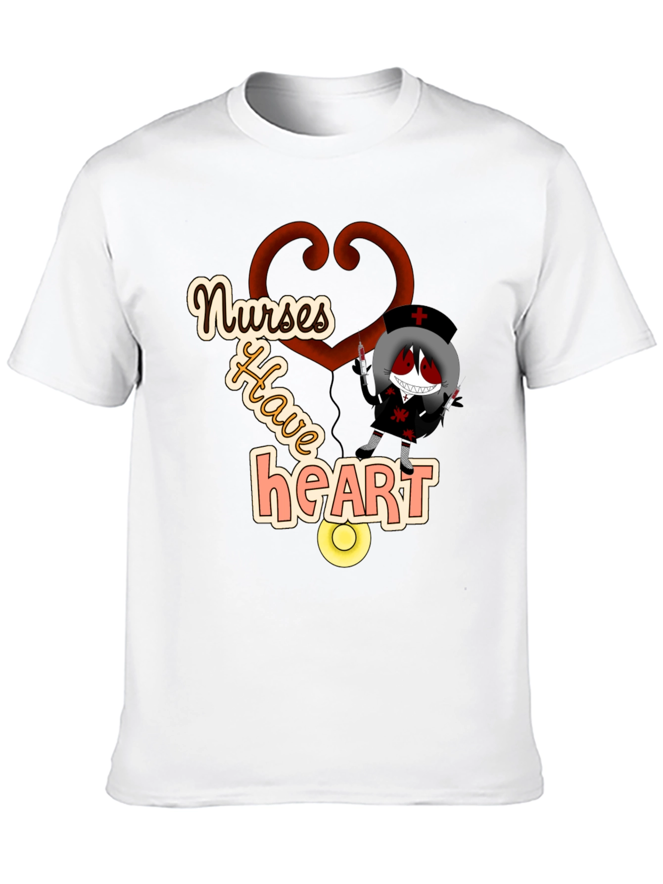 Nurses Have Heart Graphic T-Shirt