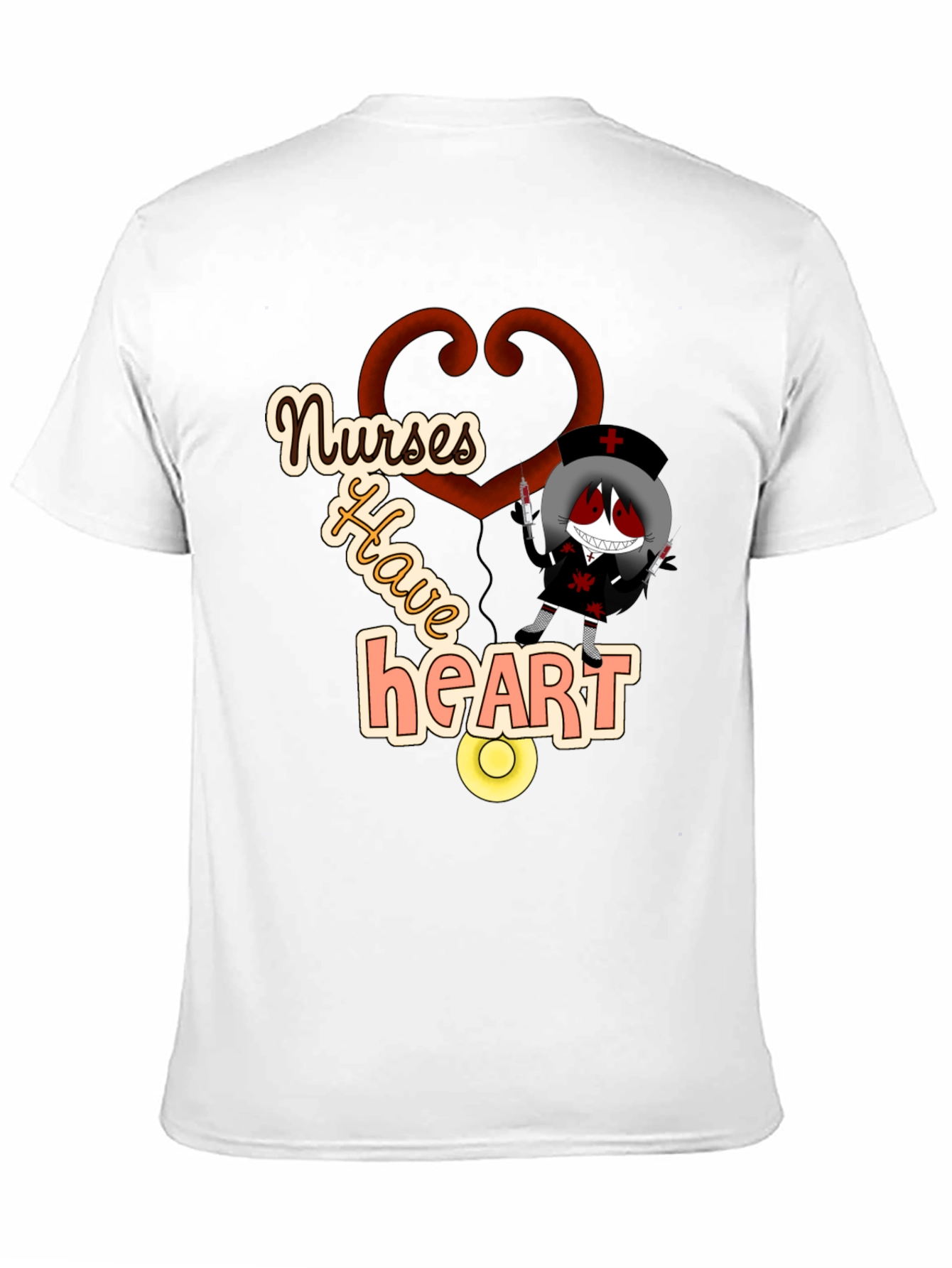 Nurses Have Heart Graphic T-Shirt