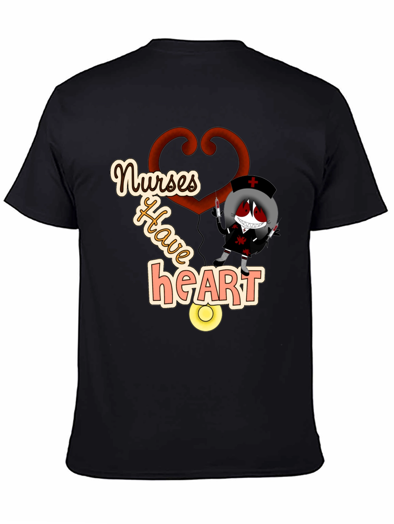 Nurses Have Heart Graphic T-Shirt
