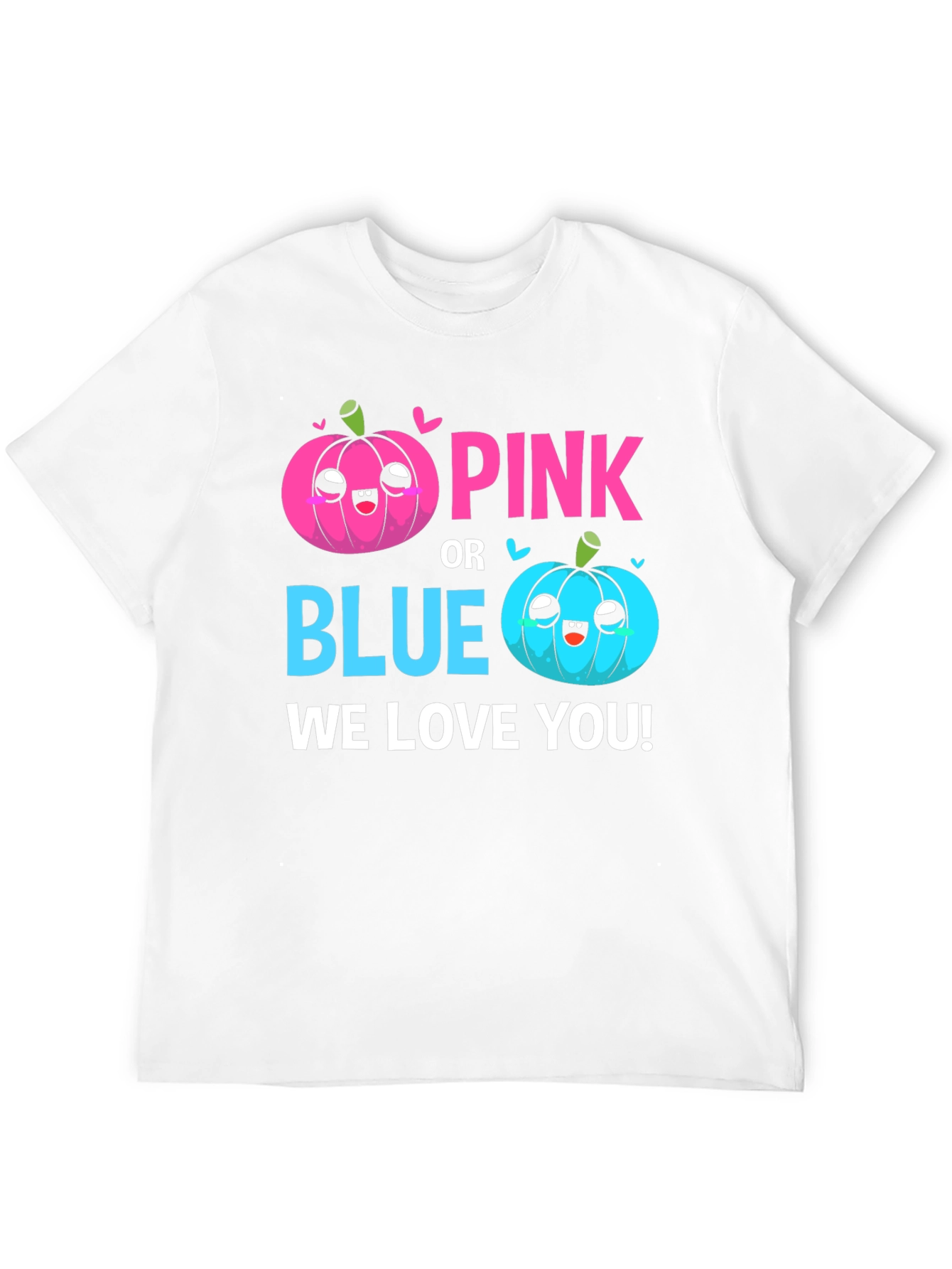 Pink or Blue Gender Reveal T-Shirt