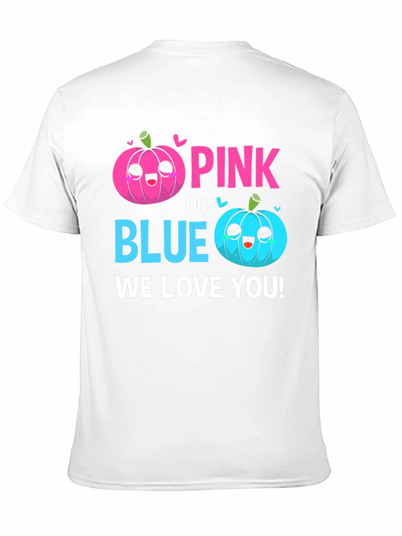 Pink or Blue Gender Reveal T-Shirt