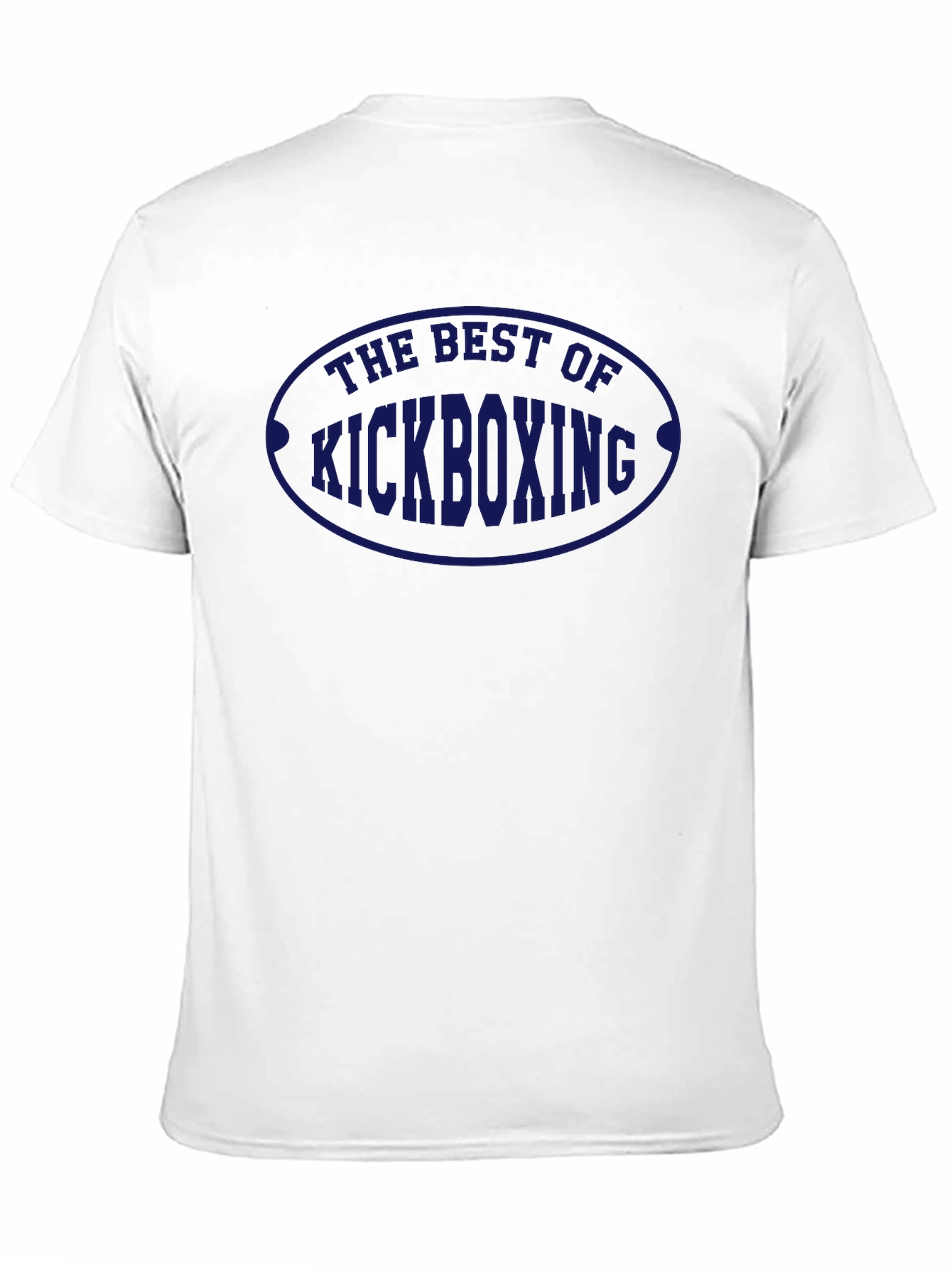 Kickboxing Graphic Print Tee - Comfortable Crew Neck