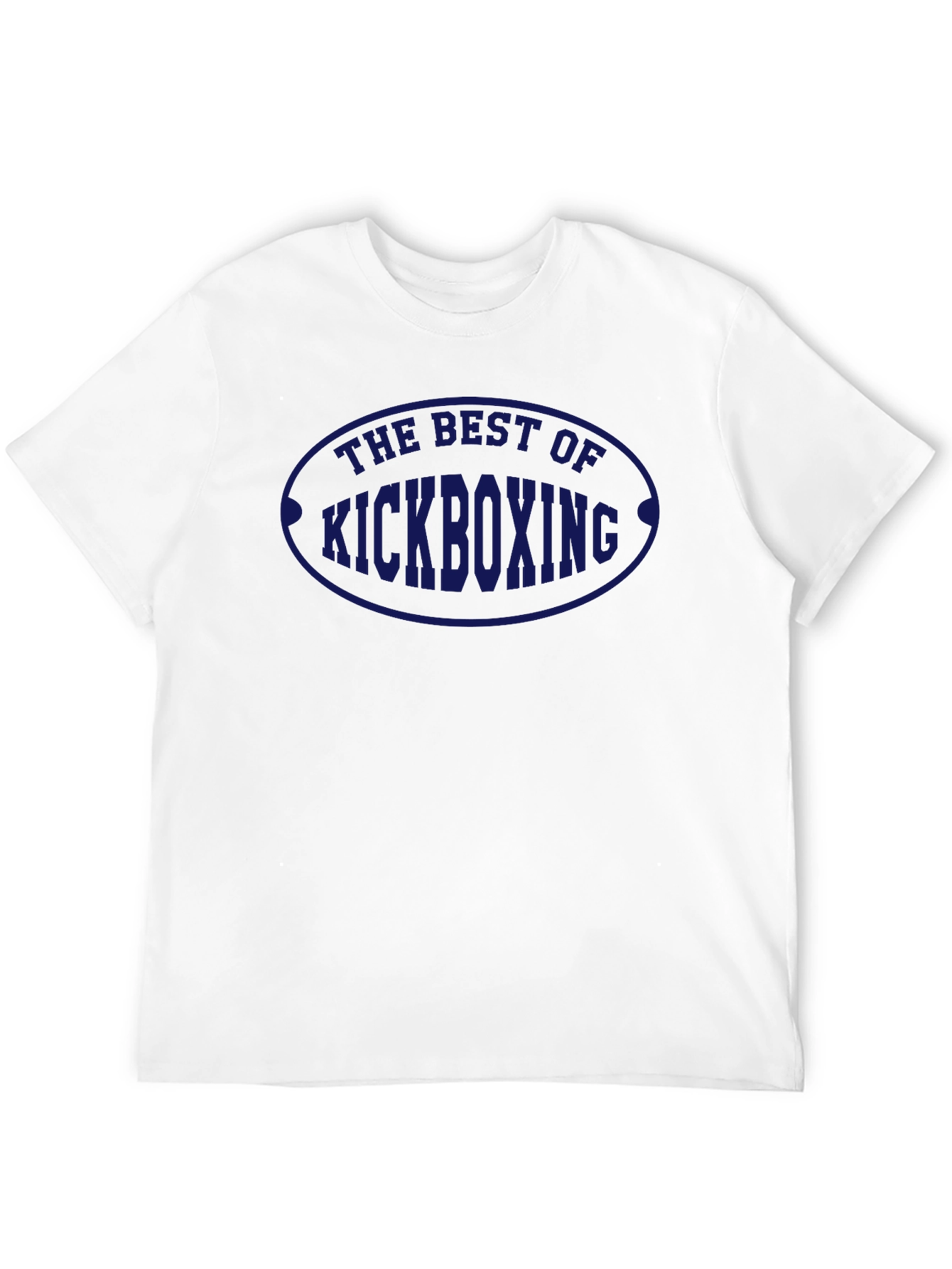 Kickboxing Graphic Print Tee - Comfortable Crew Neck