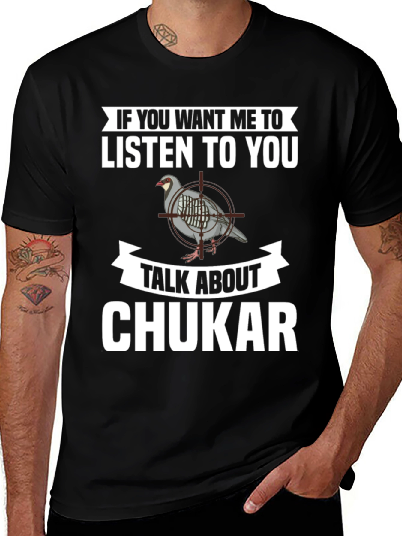 Chukar Hunting T-Shirt - Funny Graphic Tee