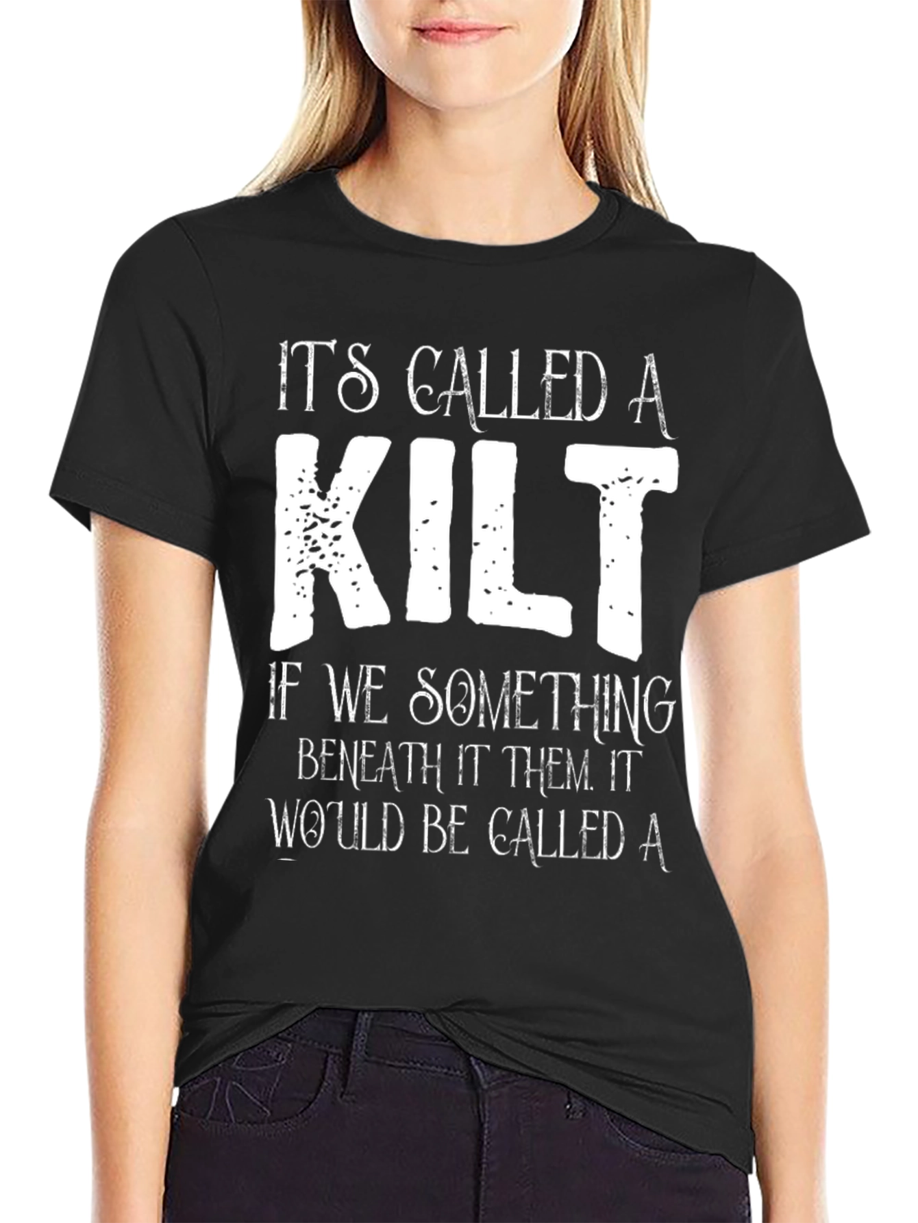 Funny Scottish Kilt T-Shirt