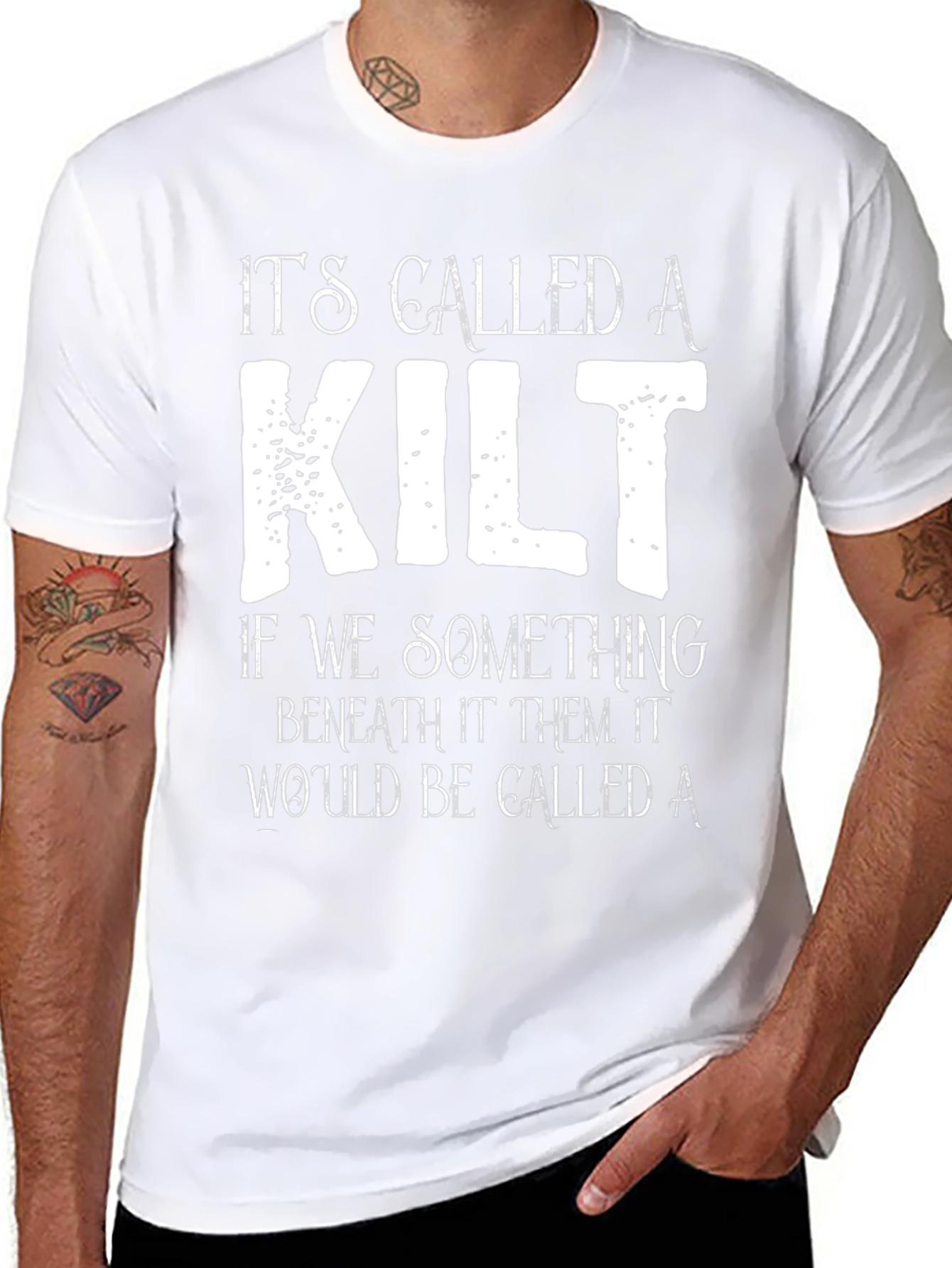 Funny Scottish Kilt T-Shirt