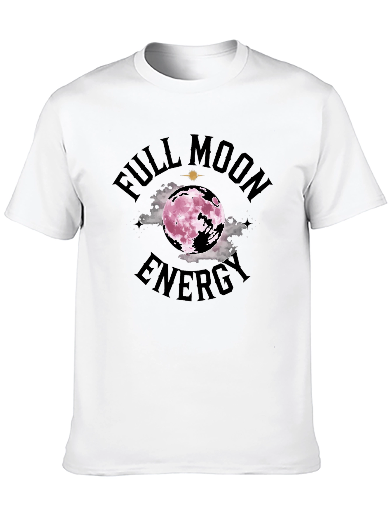Full Moon Energy T-Shirt - Celestial Design