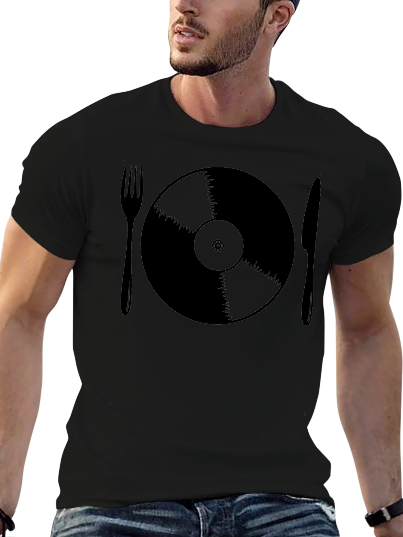 Vinyl Record Dinner T-Shirt