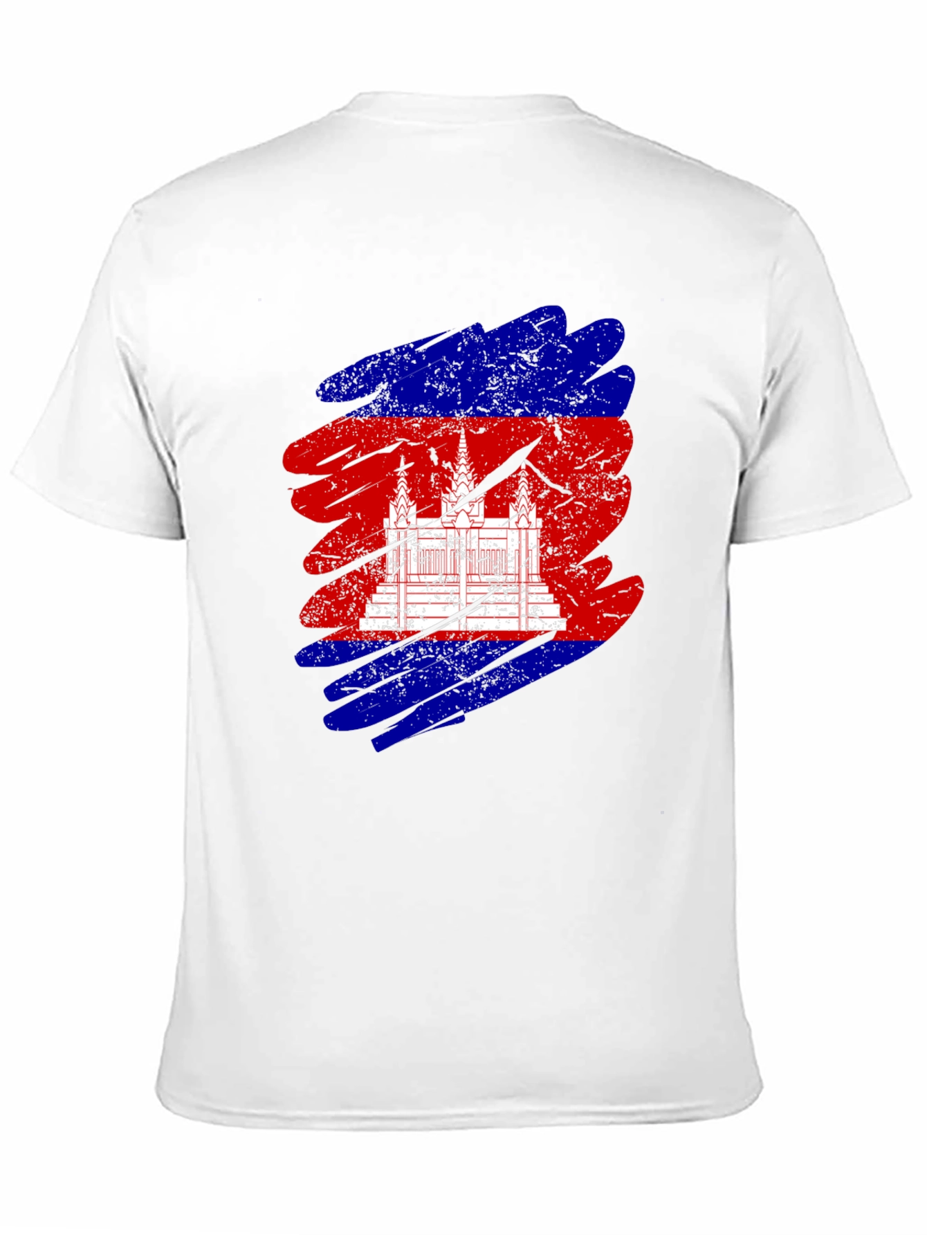 Cambodia Flag Graphic T-Shirt