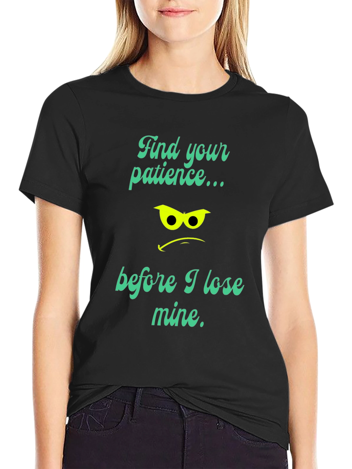 Patience Graphic Tee - Funny Sarcastic Shirt