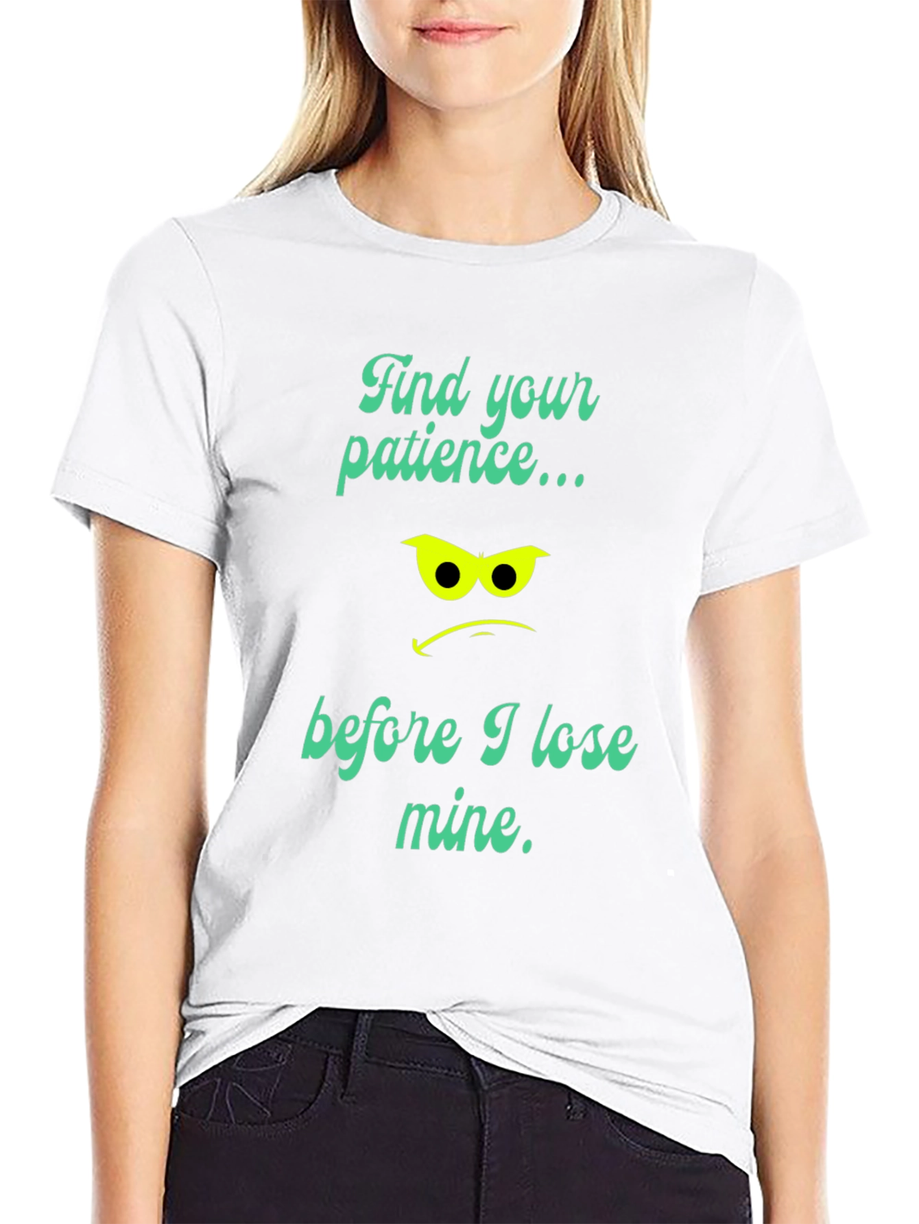 Patience Graphic Tee - Funny Sarcastic Shirt