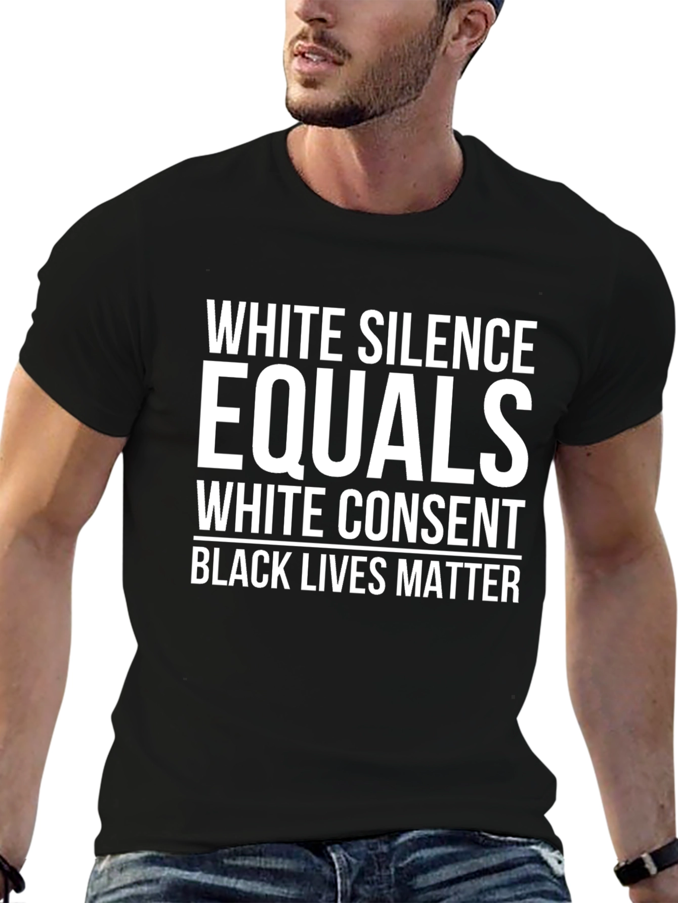 White Silence Equals White Consent BLM T-Shirt
