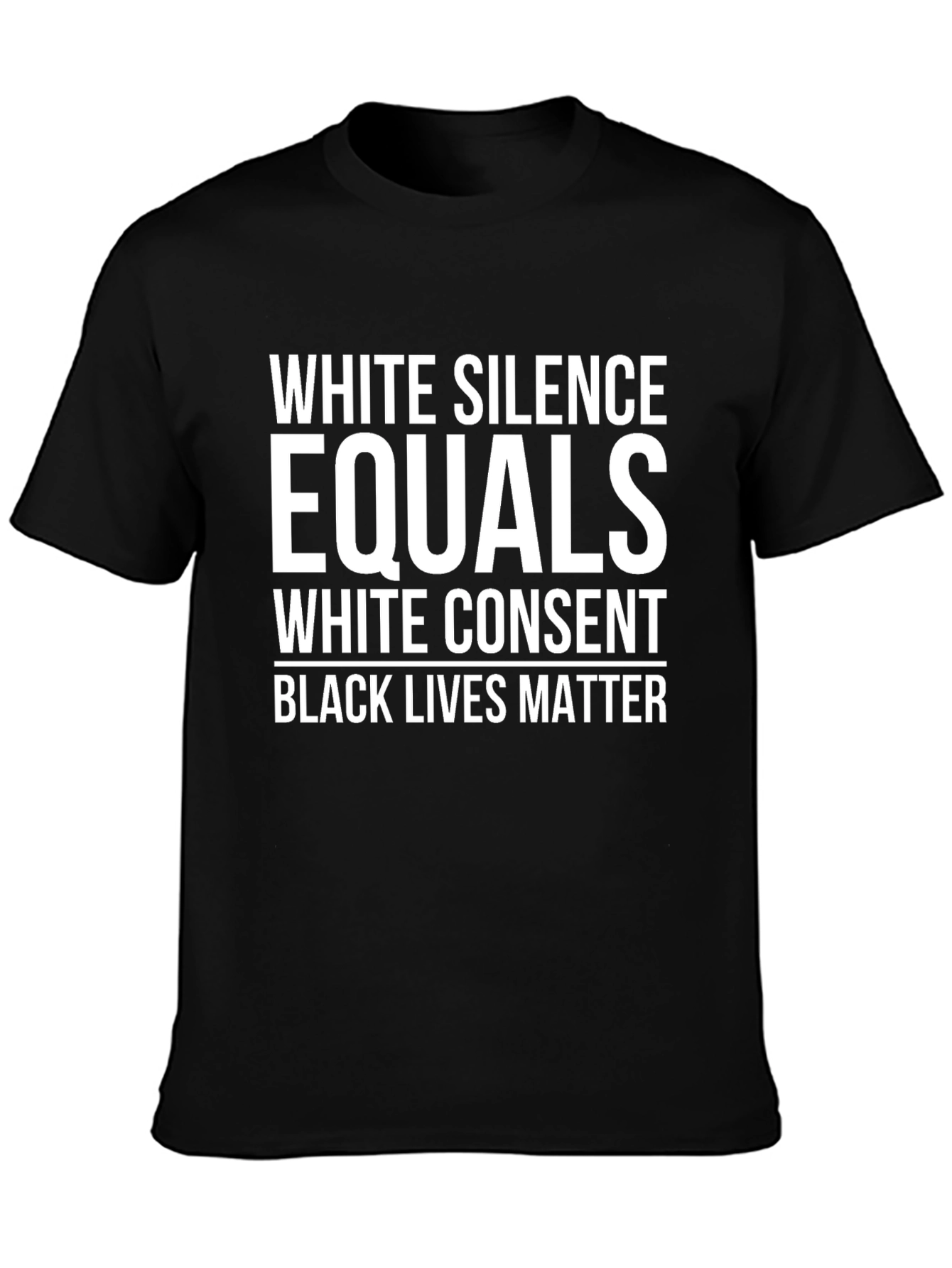 White Silence Equals White Consent BLM T-Shirt