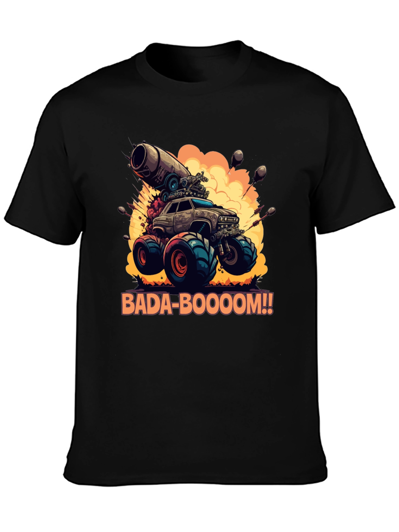 BADA-BOOOOM! Monster Truck T-Shirt