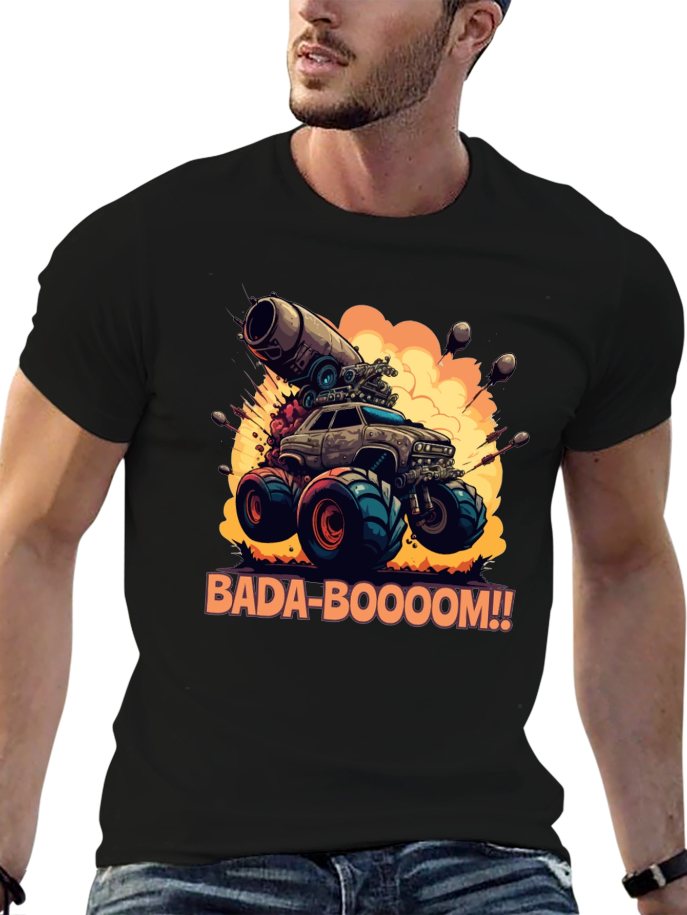 BADA-BOOOOM! Monster Truck T-Shirt