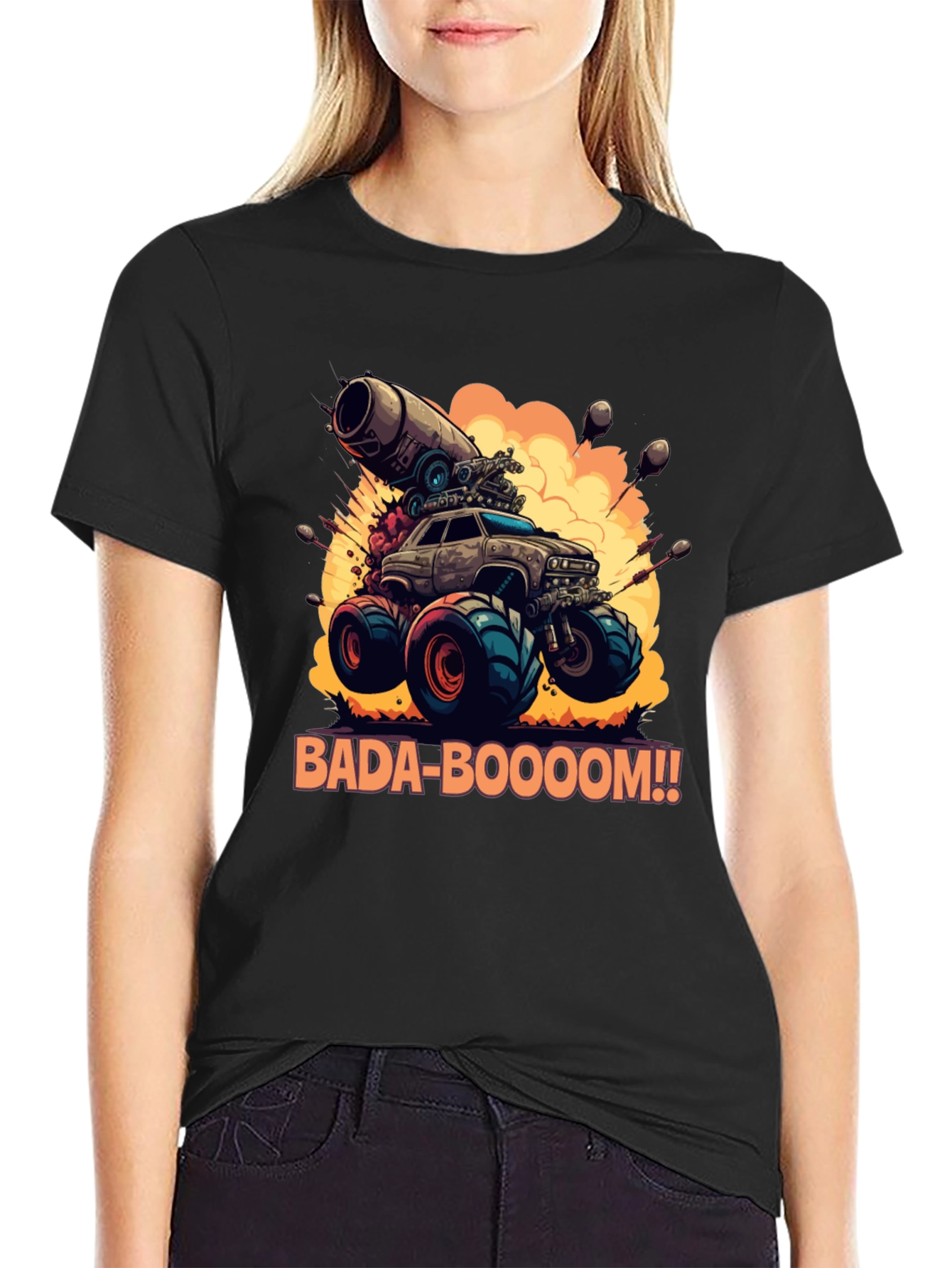 BADA-BOOOOM! Monster Truck T-Shirt