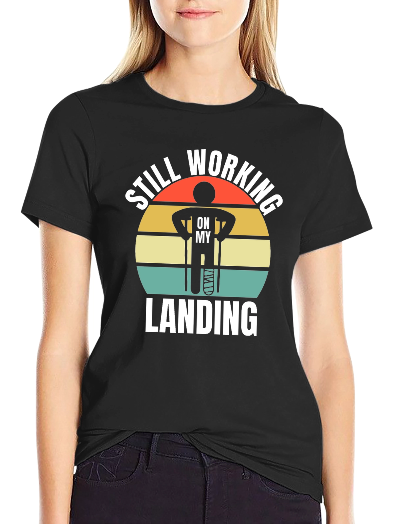 Still Working On My Landing T-Shirt