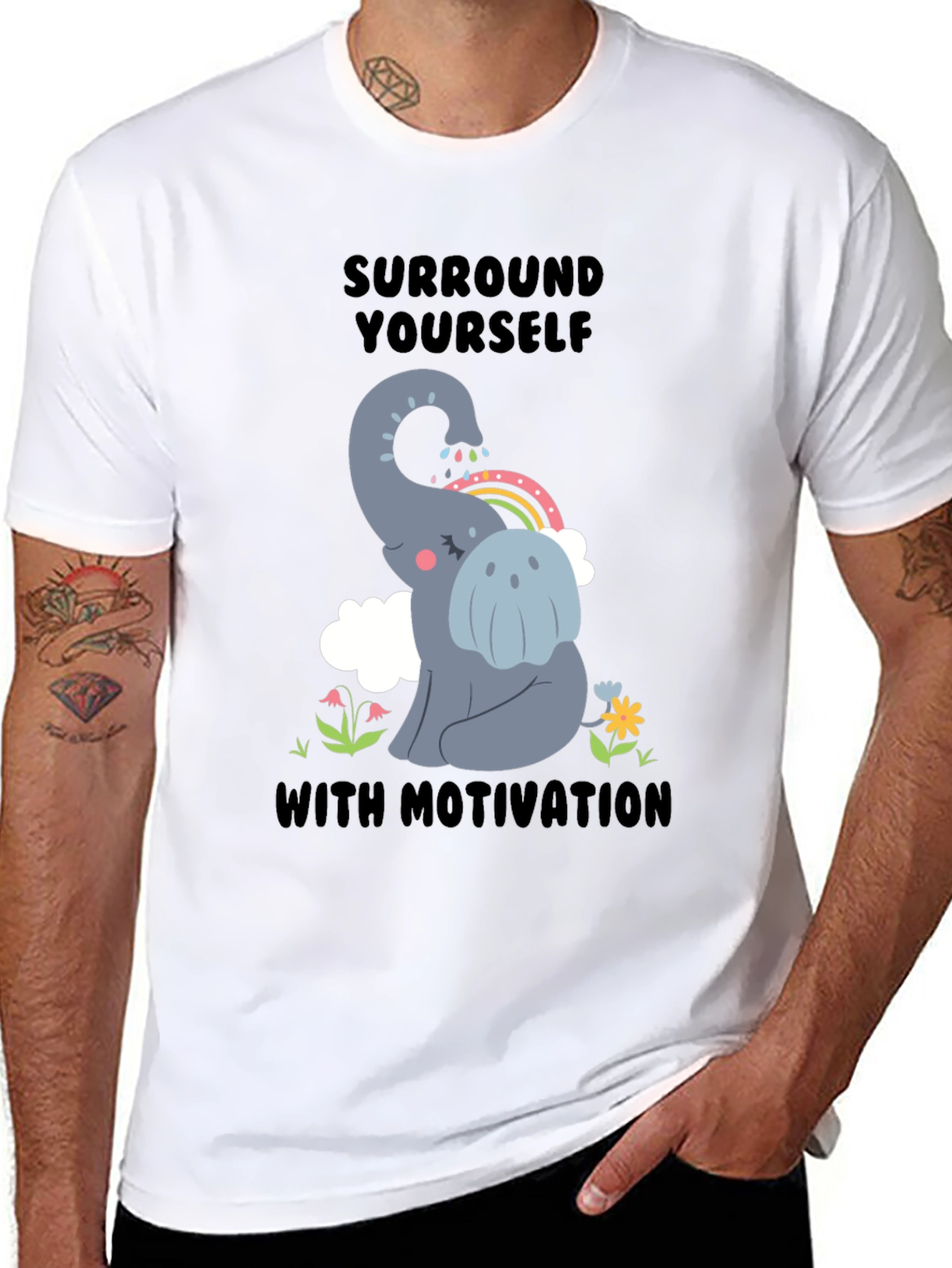 Motivational Elephant T-Shirt