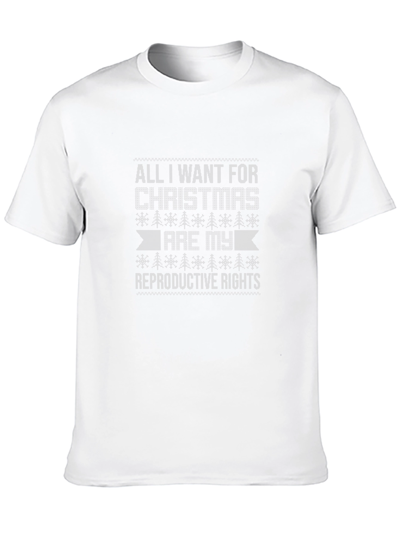 Reproductive Rights Christmas T-Shirt