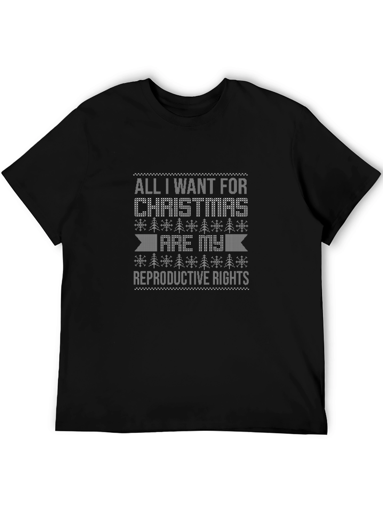 Reproductive Rights Christmas T-Shirt
