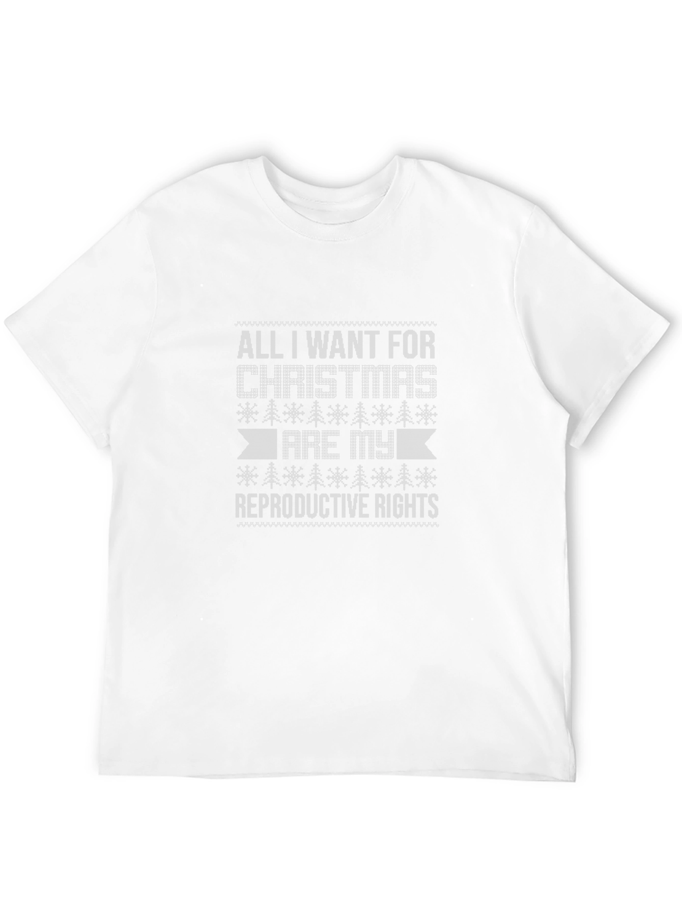 Reproductive Rights Christmas T-Shirt