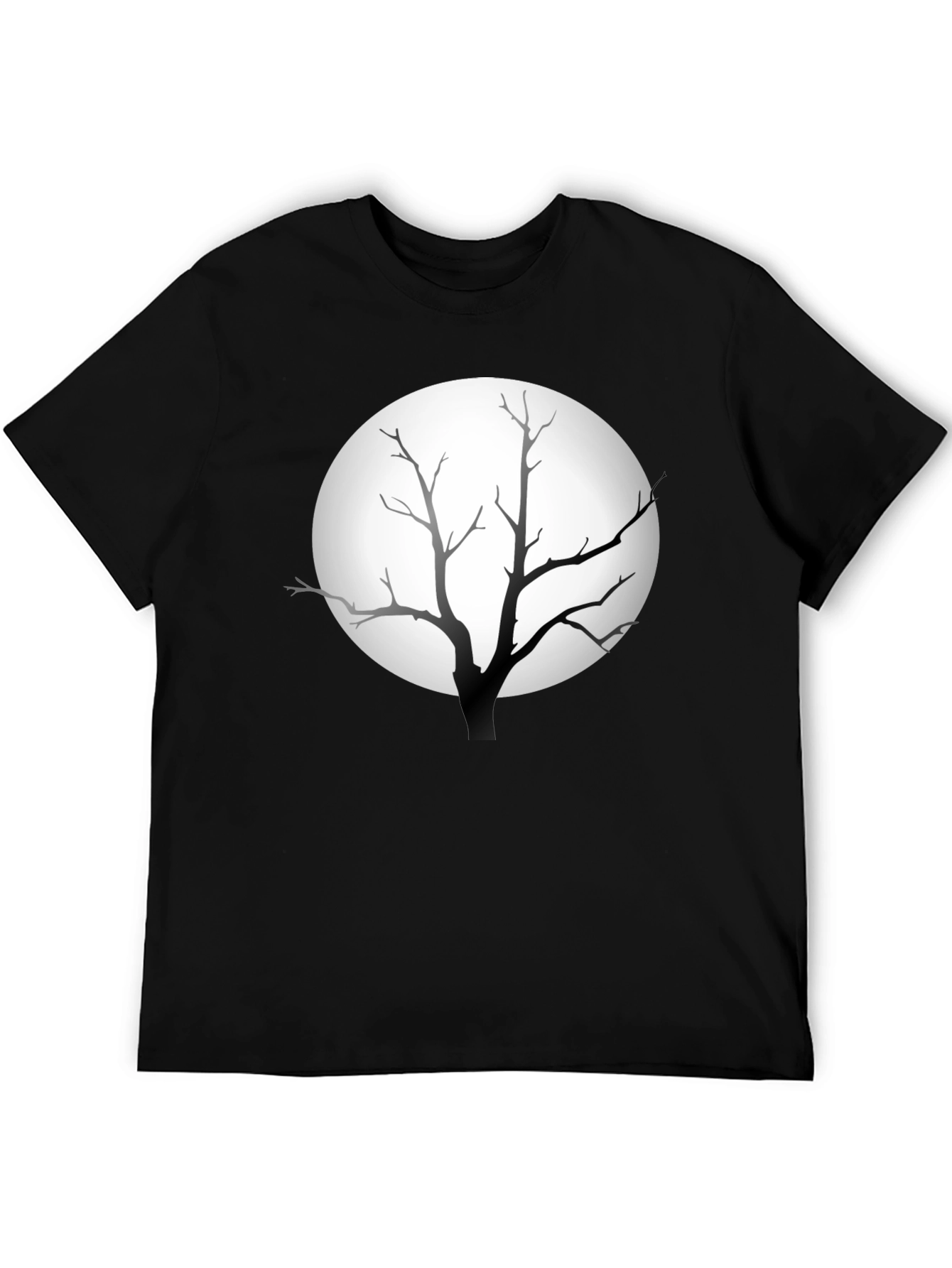 Silhouette Tree Moon Graphic Tee