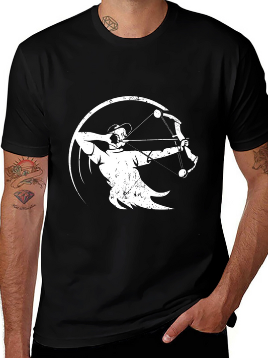 Archery T-Shirt - Vintage Style Archer Graphic Tee
