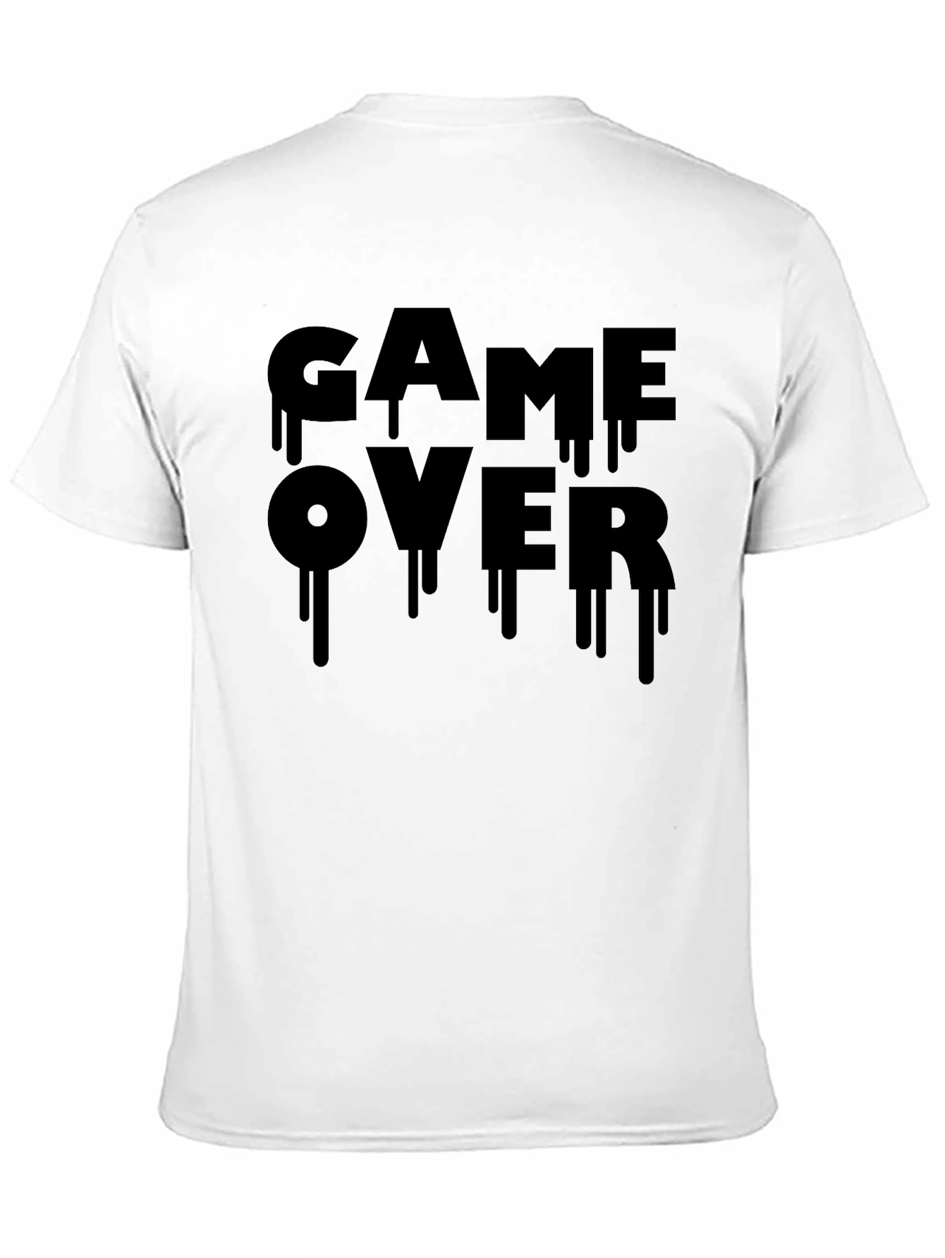 Game Over Drip Graphic T-Shirt
