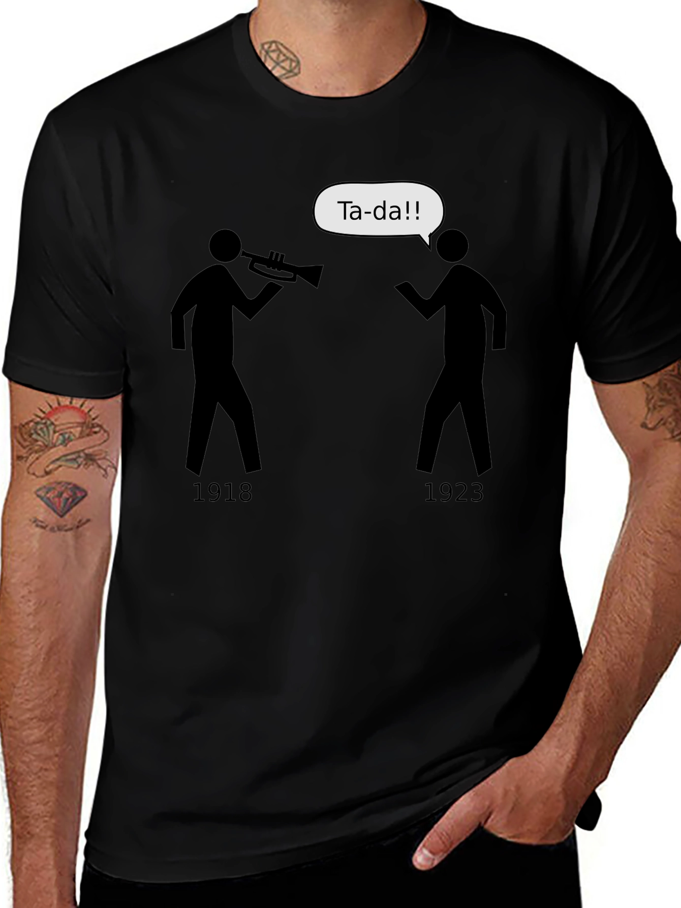 Ta-da!! Music History Tee