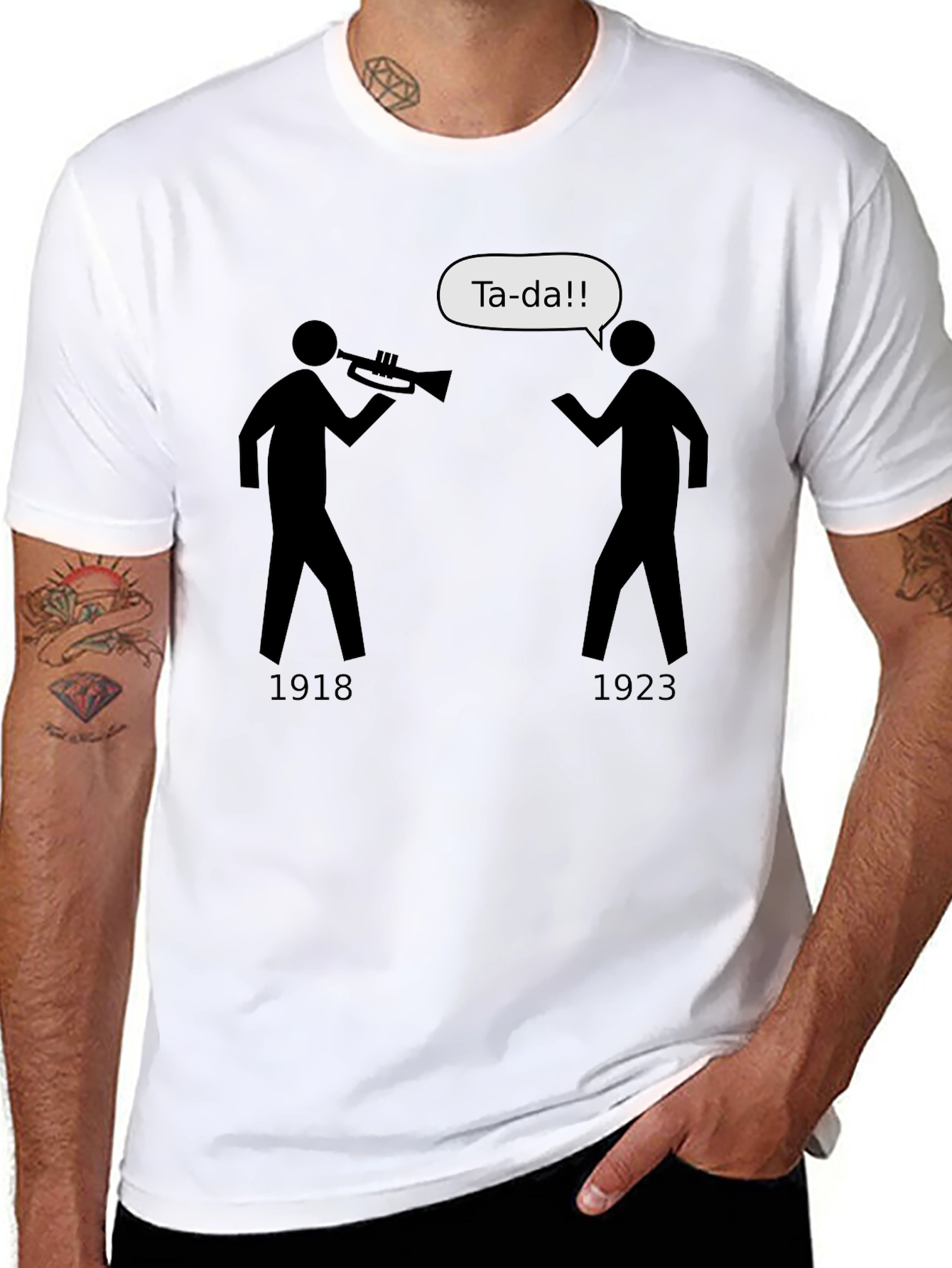 Ta-da!! Music History Tee