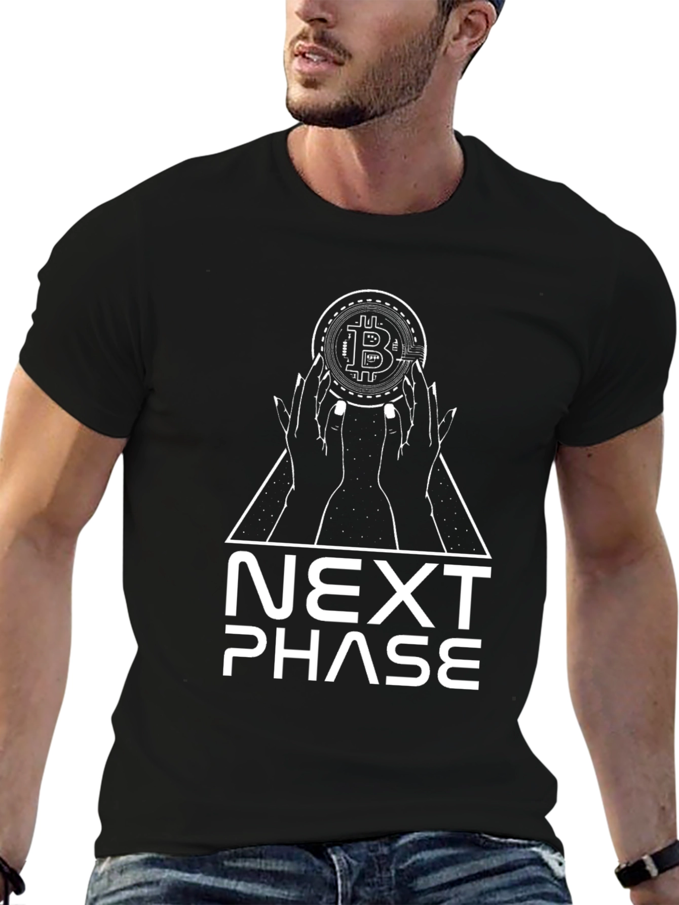 Next Phase Bitcoin Graphic Tee - Black
