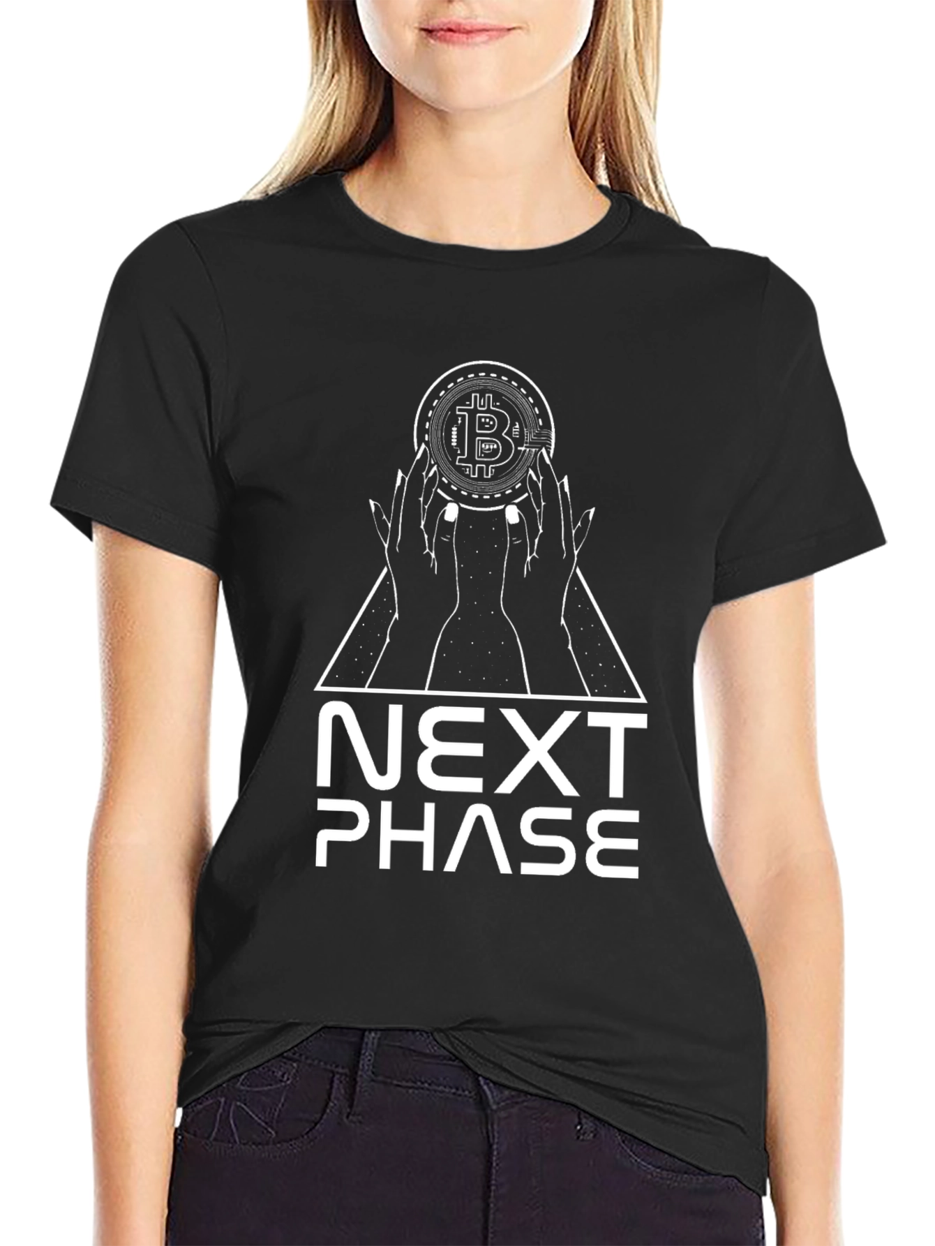 Next Phase Bitcoin Graphic Tee - Black