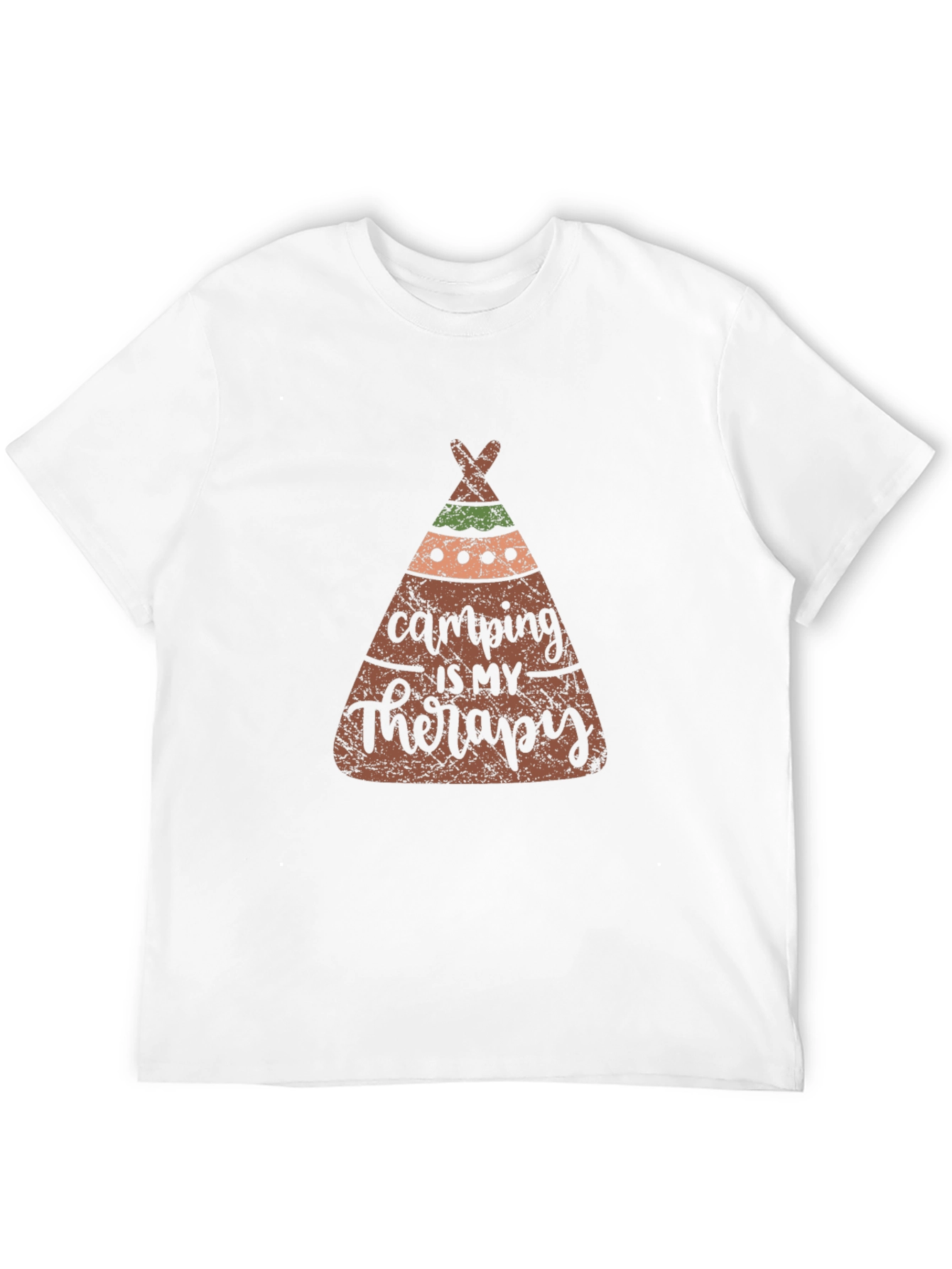 Camping is My Therapy Tee
