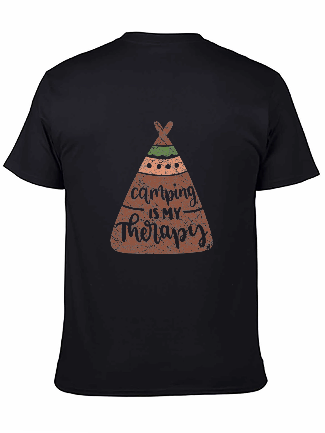 Camping is My Therapy Tee