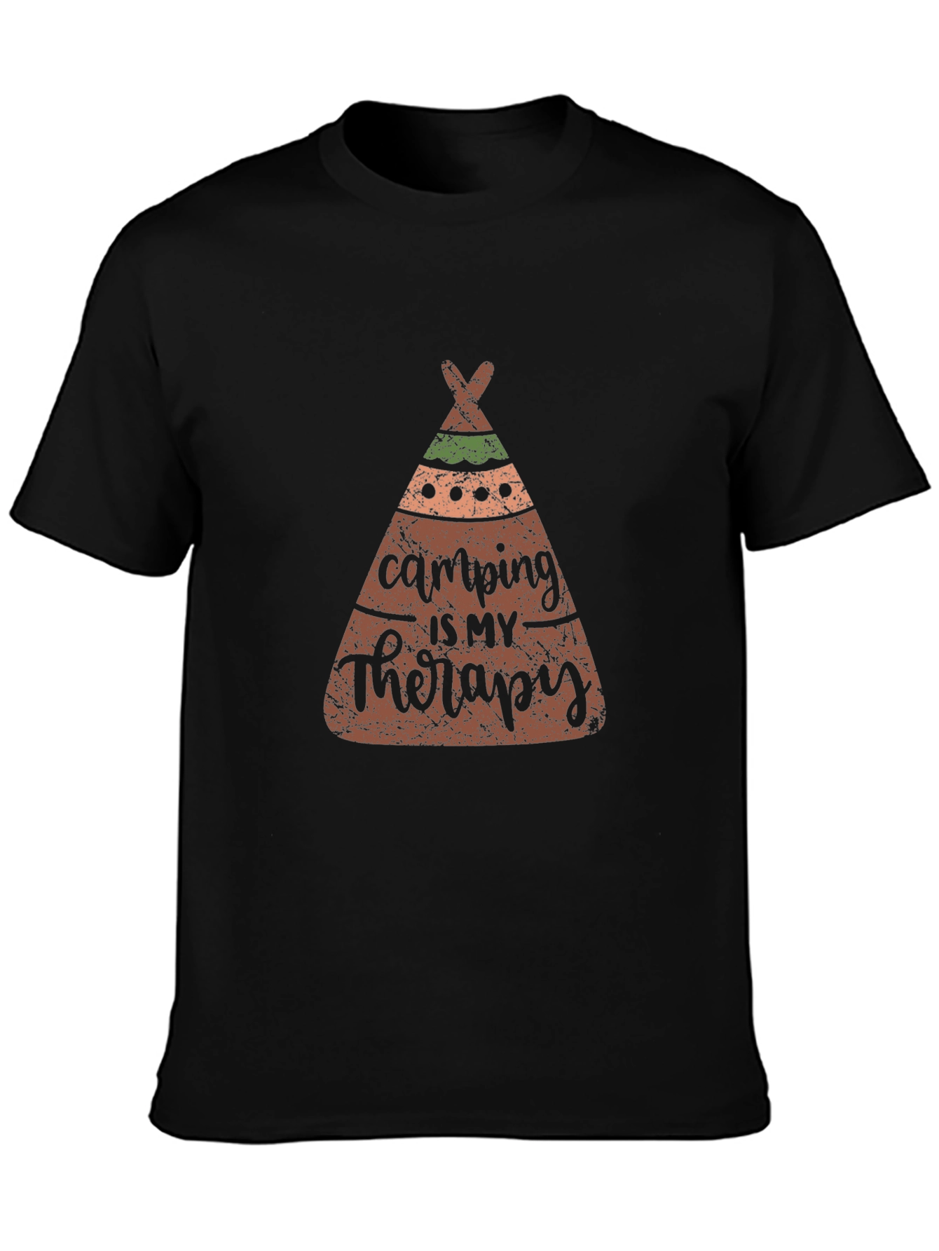 Camping is My Therapy Tee