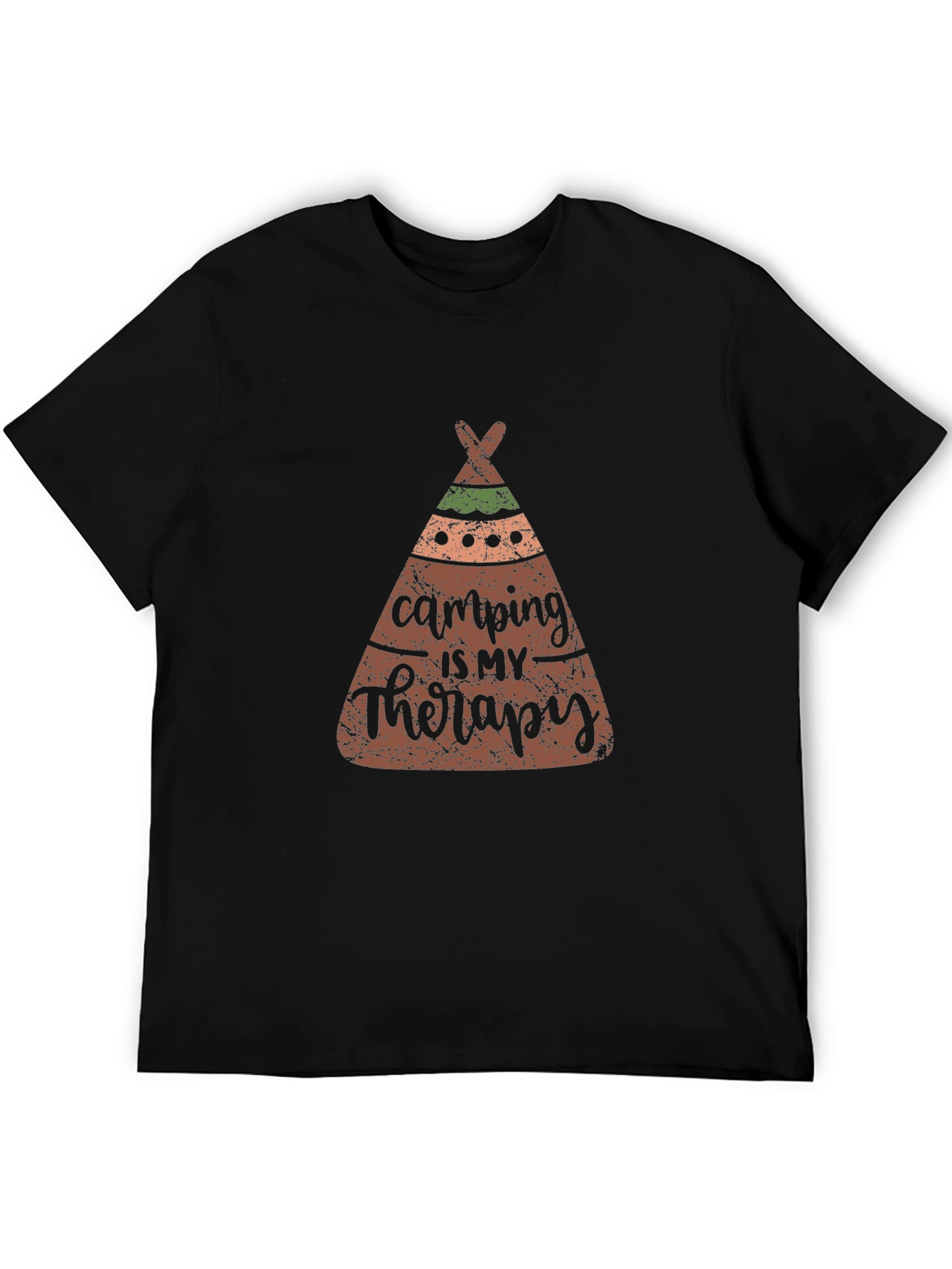 Camping is My Therapy Tee