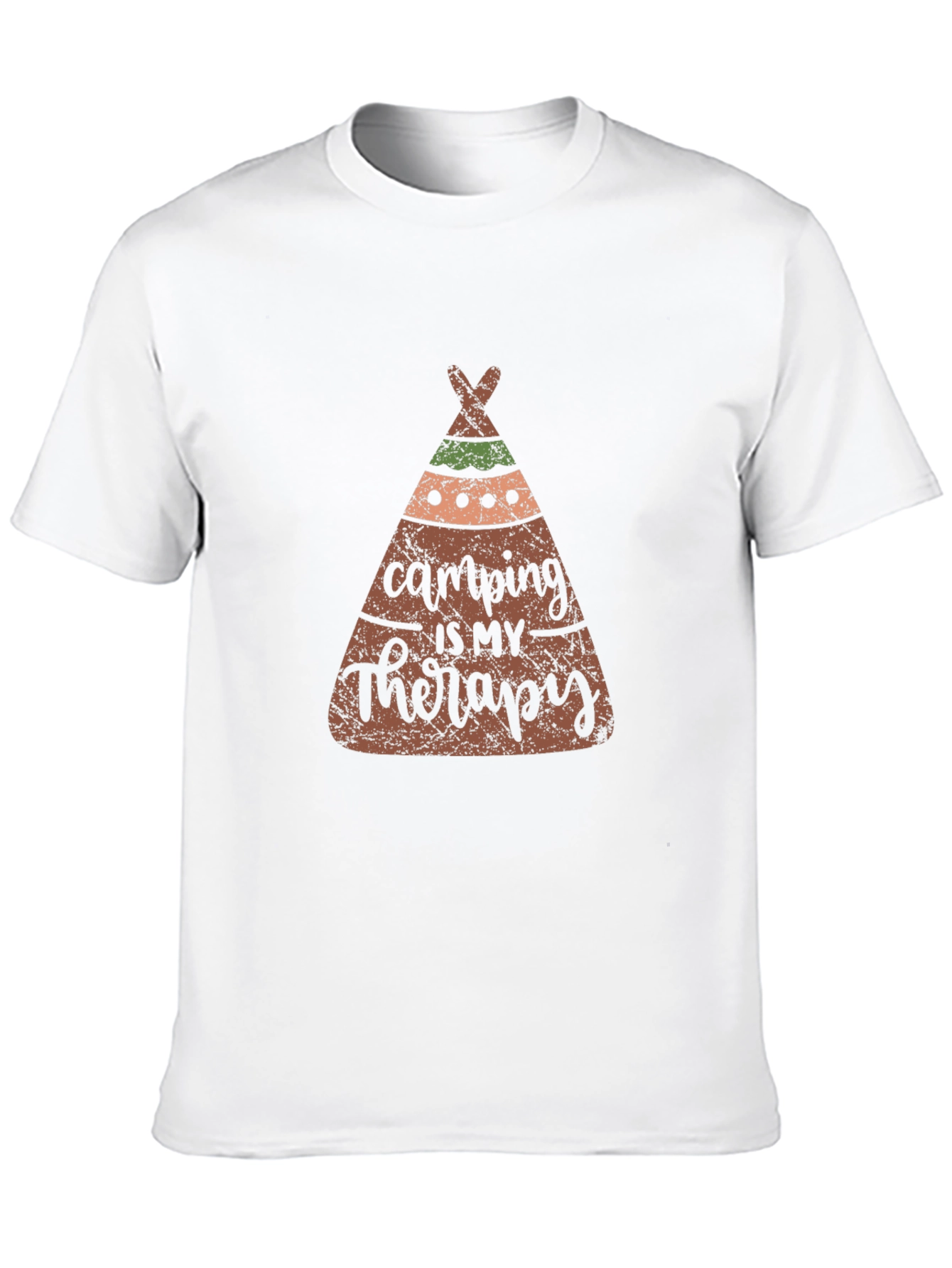 Camping is My Therapy Tee