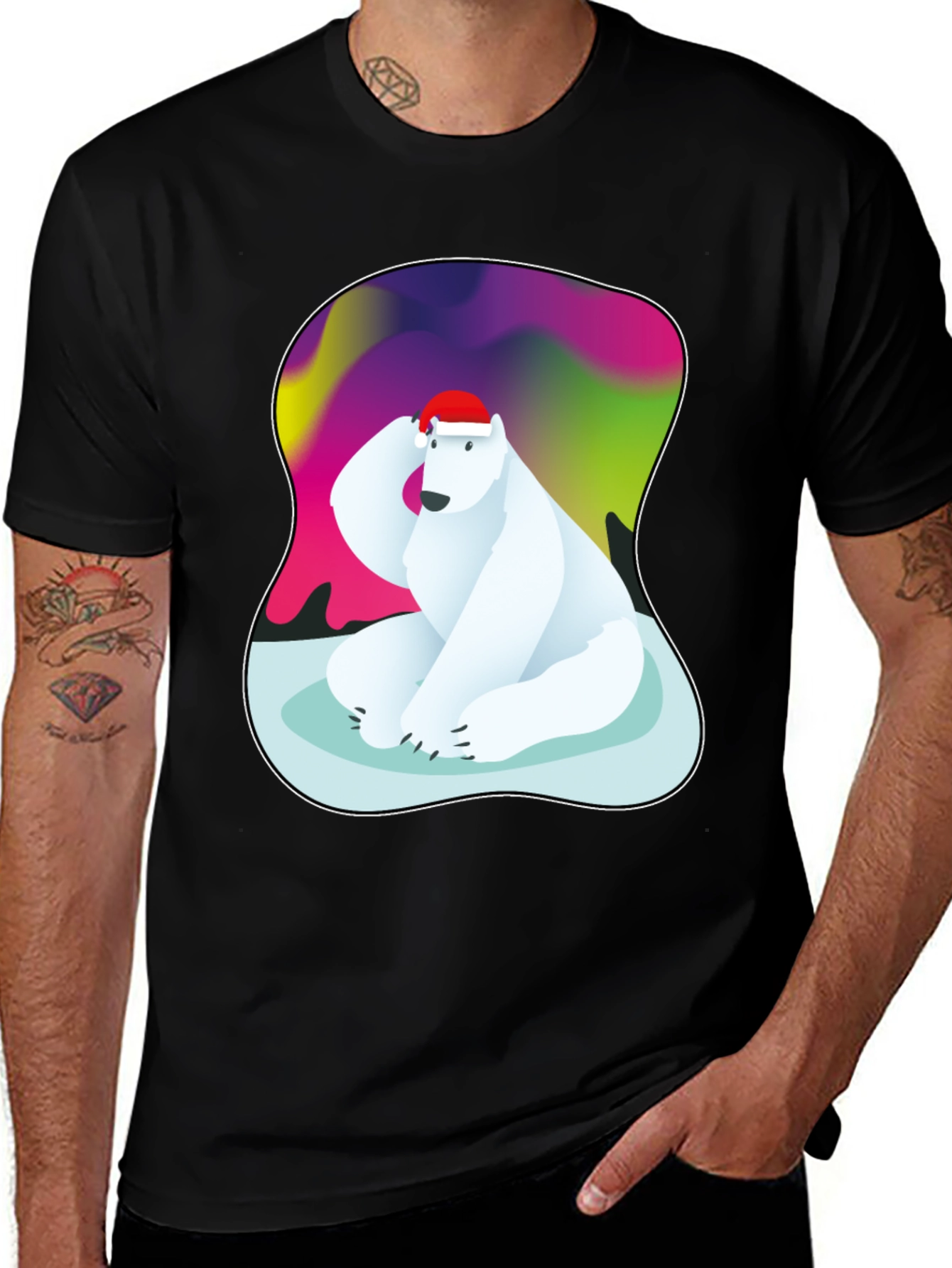 Polar Bear Holiday Tee