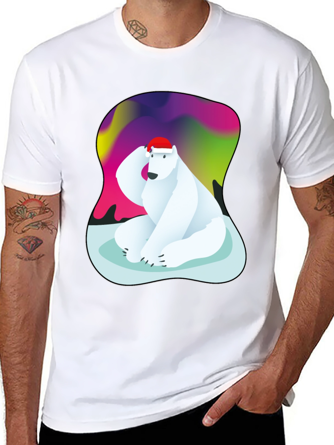 Polar Bear Holiday Tee
