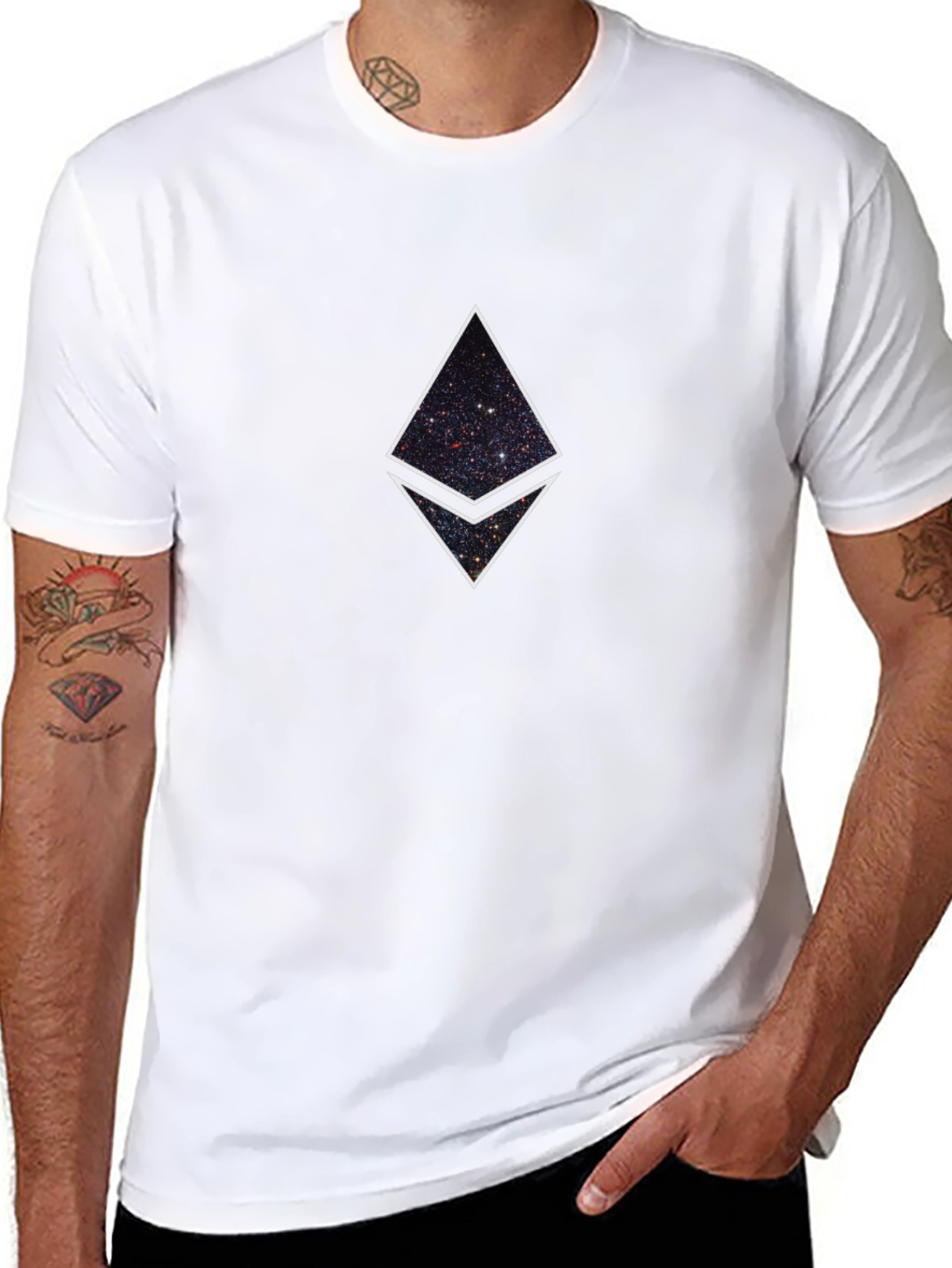 Ethereum Galaxy Graphic T-Shirt