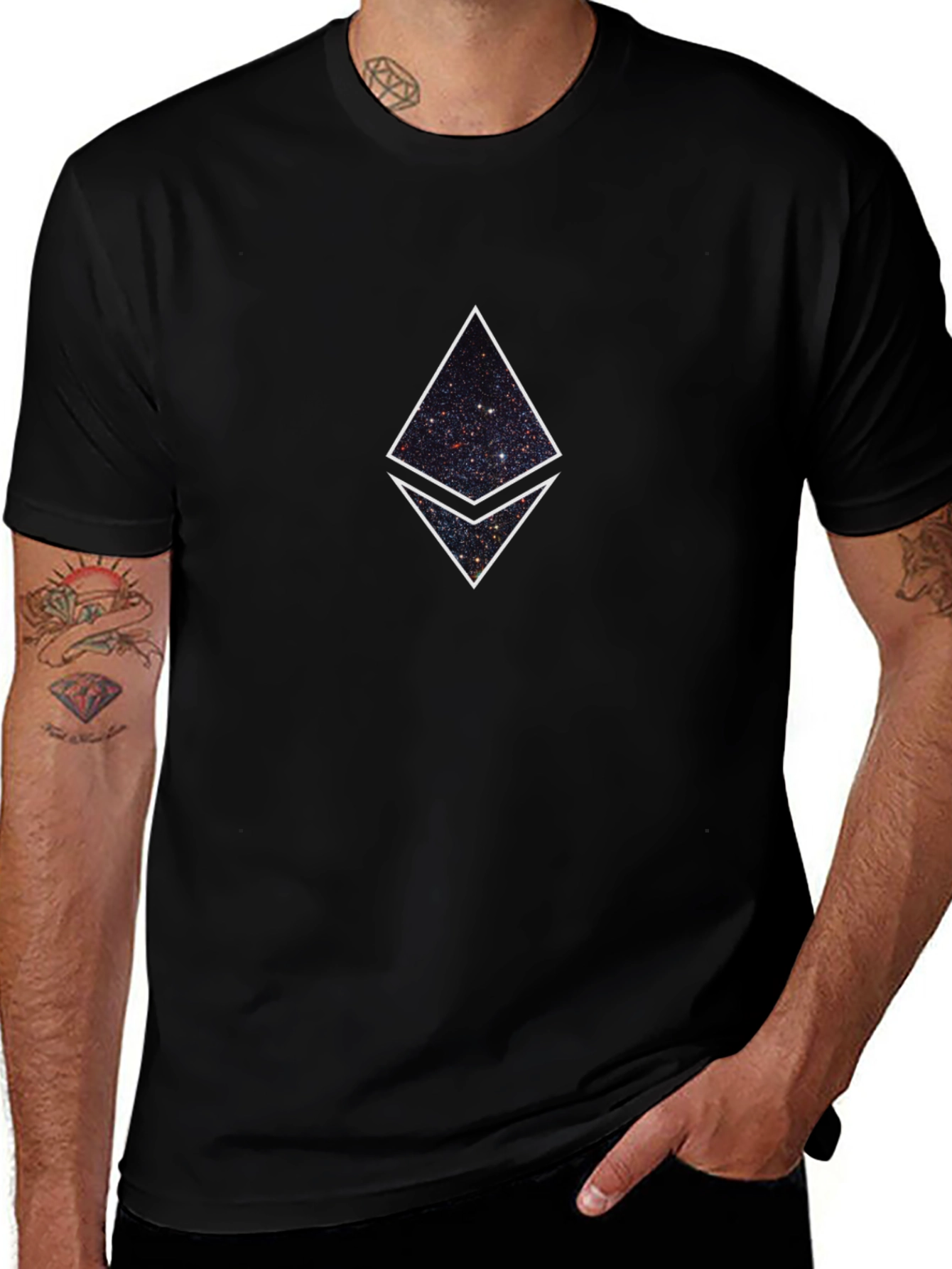 Ethereum Galaxy Graphic T-Shirt