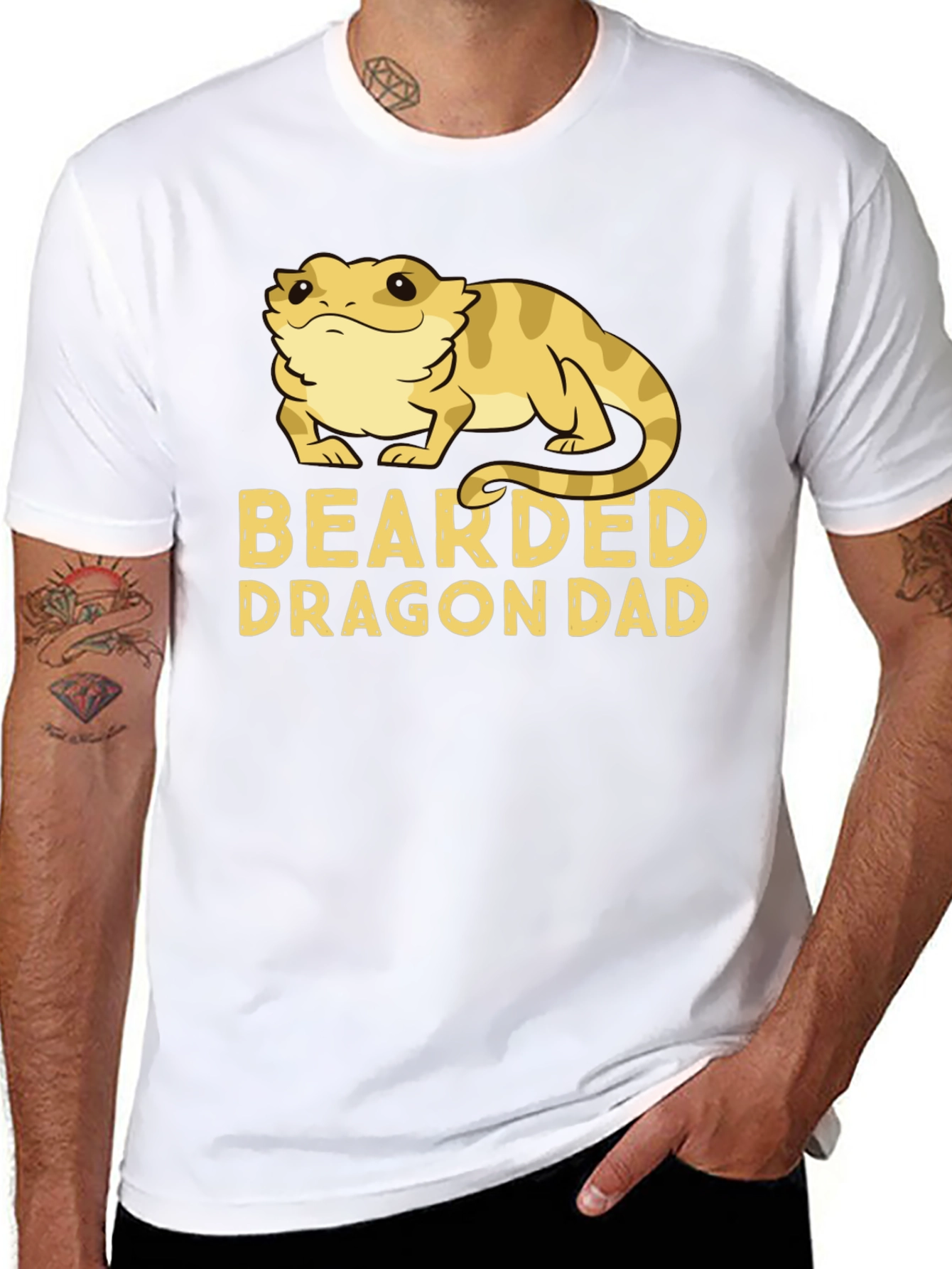 Bearded Dragon Dad T-Shirt