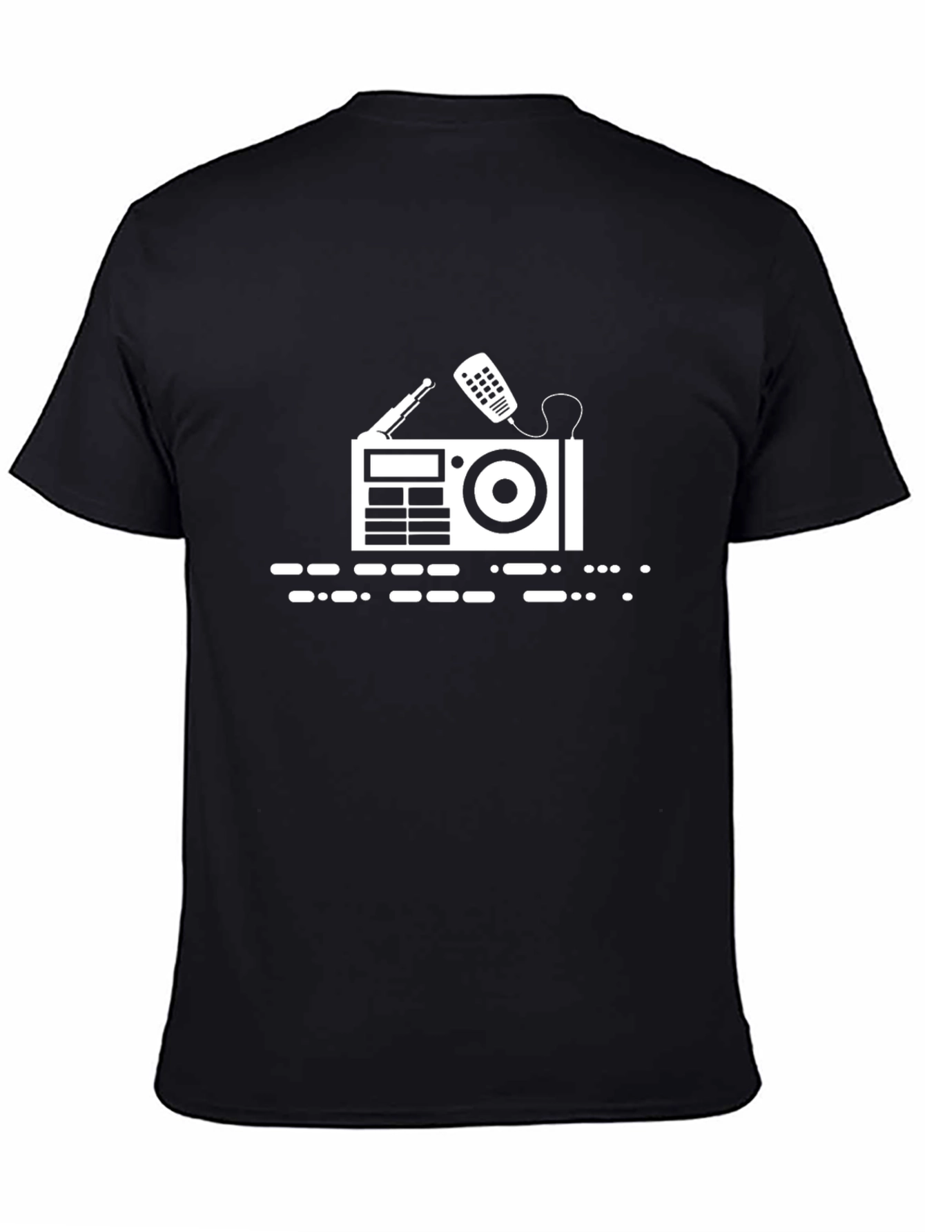 Ham Radio T-Shirt - Black Amateur Radio Tee