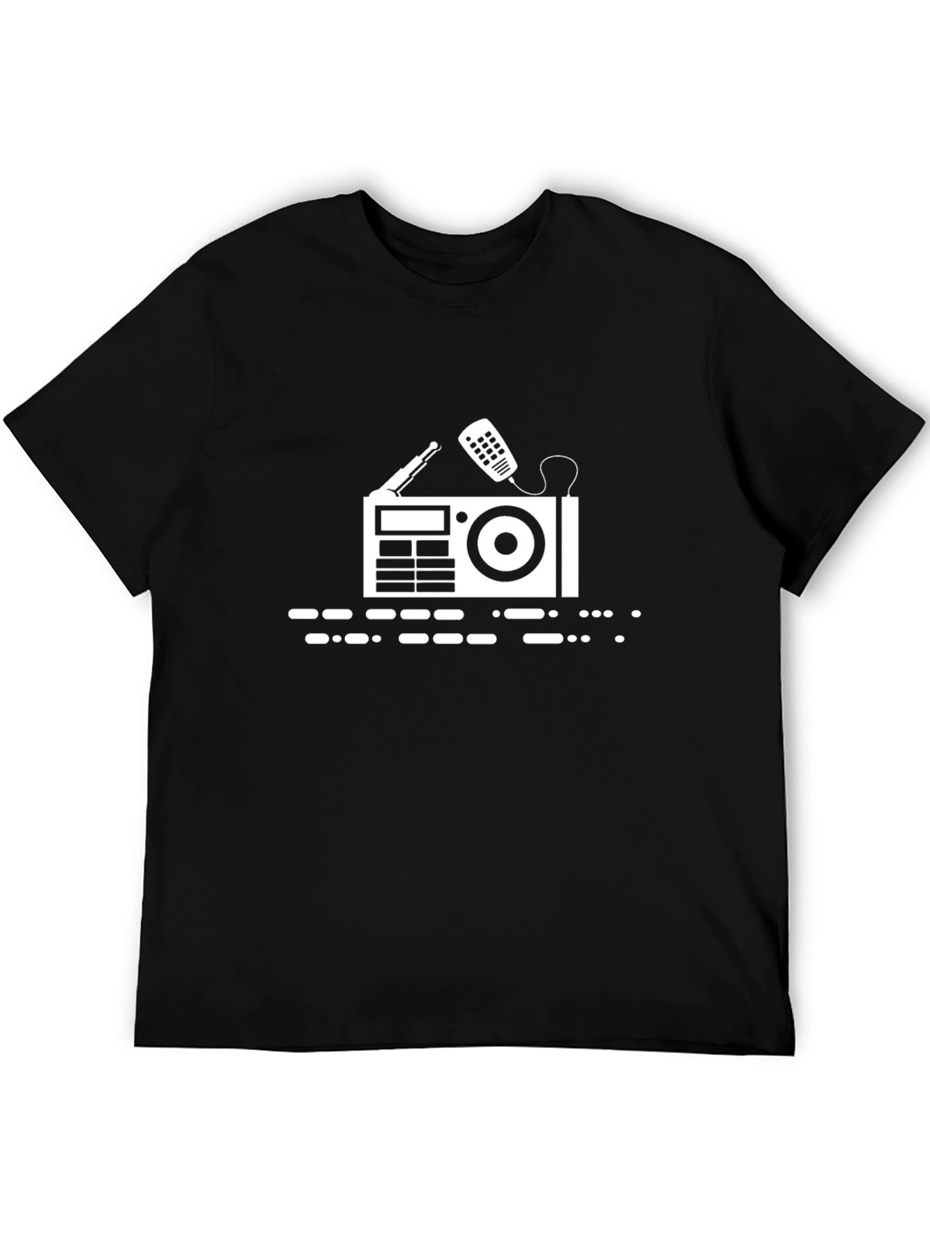 Ham Radio T-Shirt - Black Amateur Radio Tee
