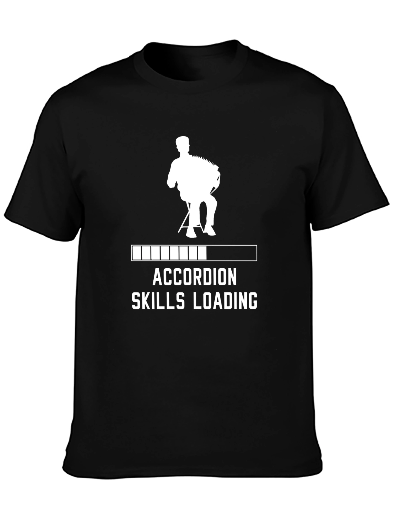 Accordion Skills Loading Graphic Tee