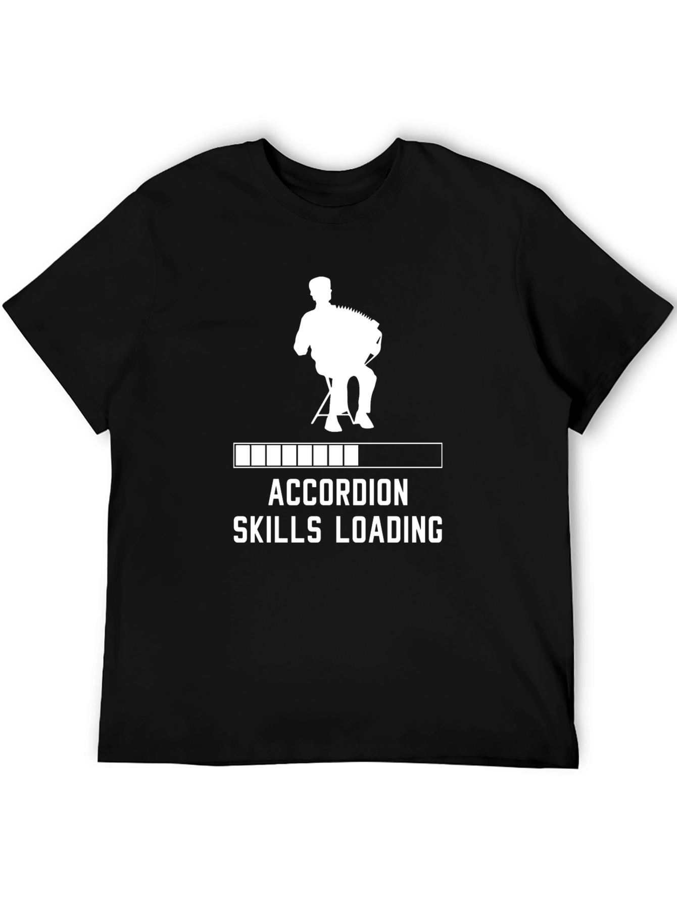 Accordion Skills Loading Graphic Tee