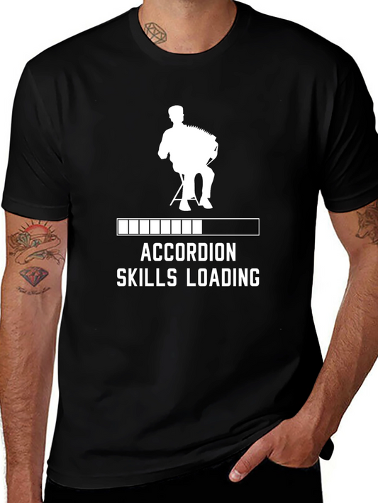 Accordion Skills Loading Graphic Tee