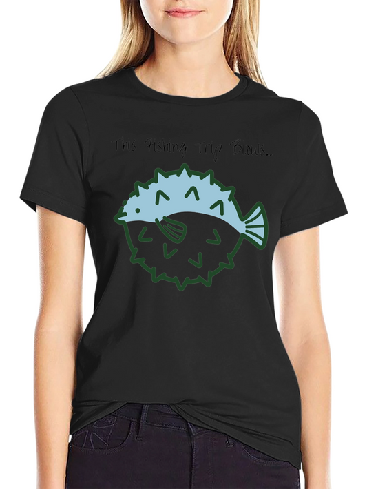 Funny Fishing Trip Blows T-Shirt