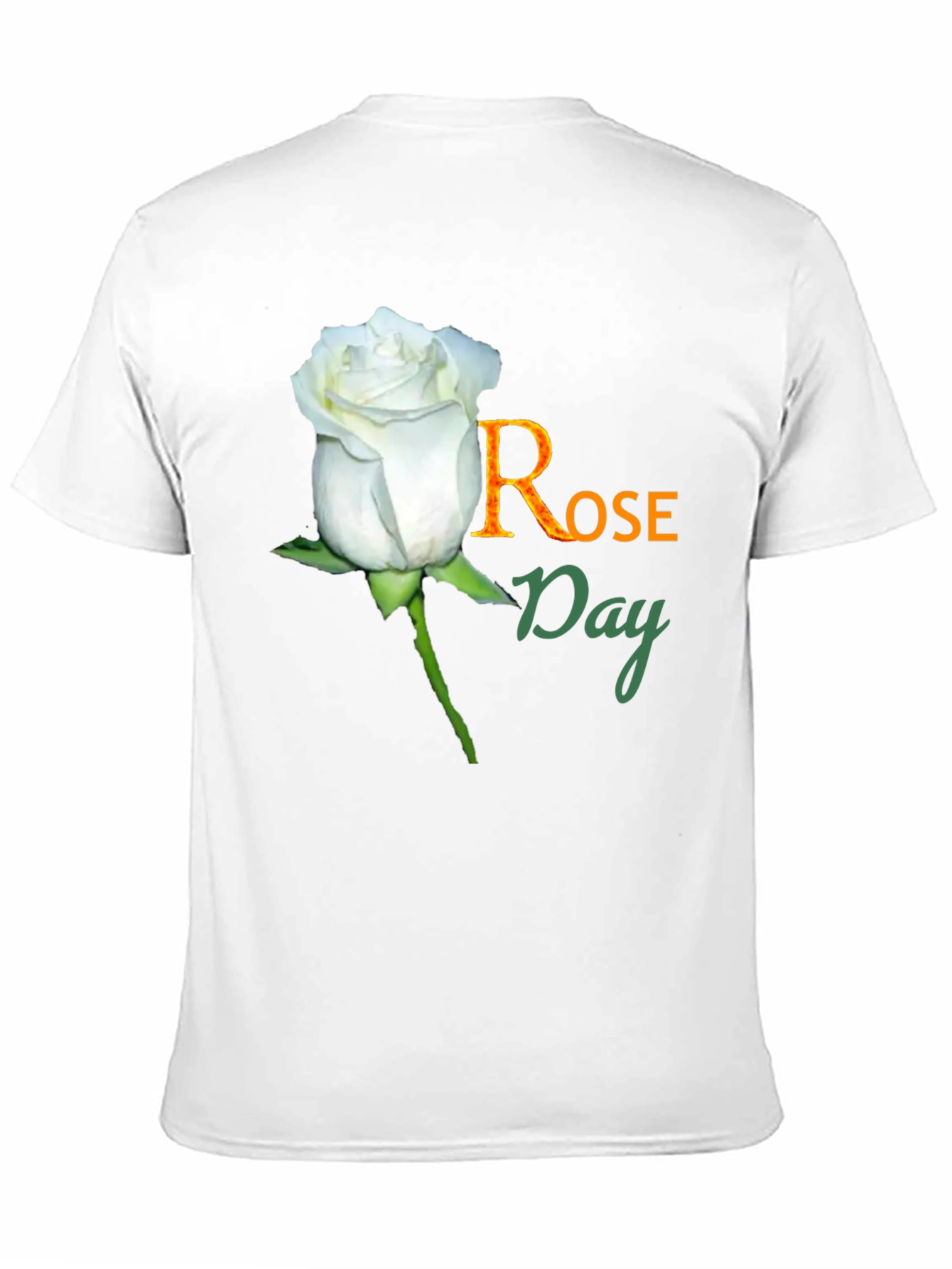 Rose Day T-Shirt - Floral Celebration Tee