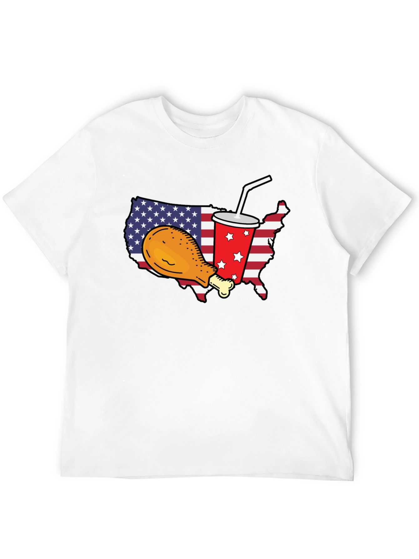 USA Chicken & Soda T-Shirt